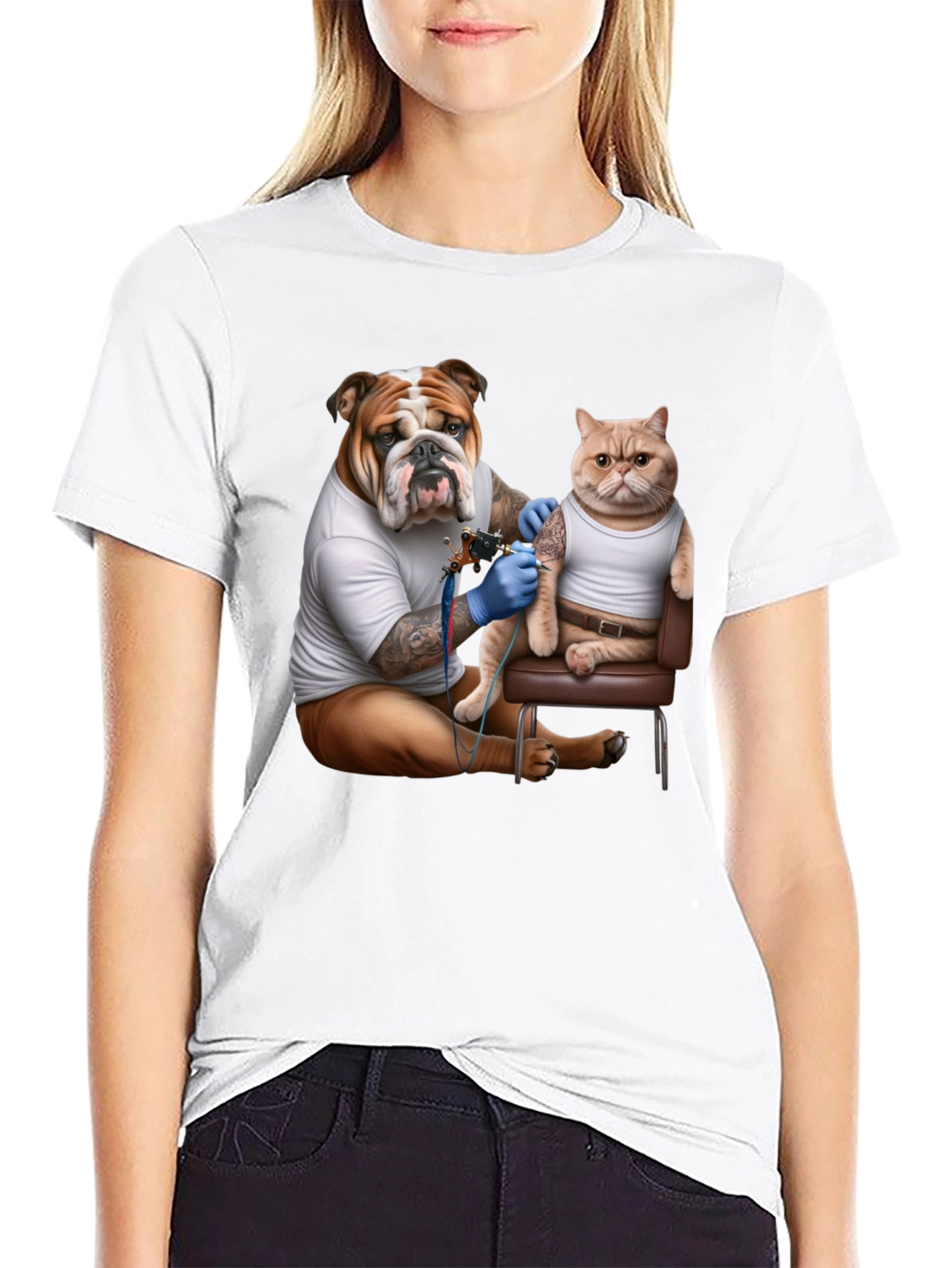 Dog Tattoo Artist T-Shirt