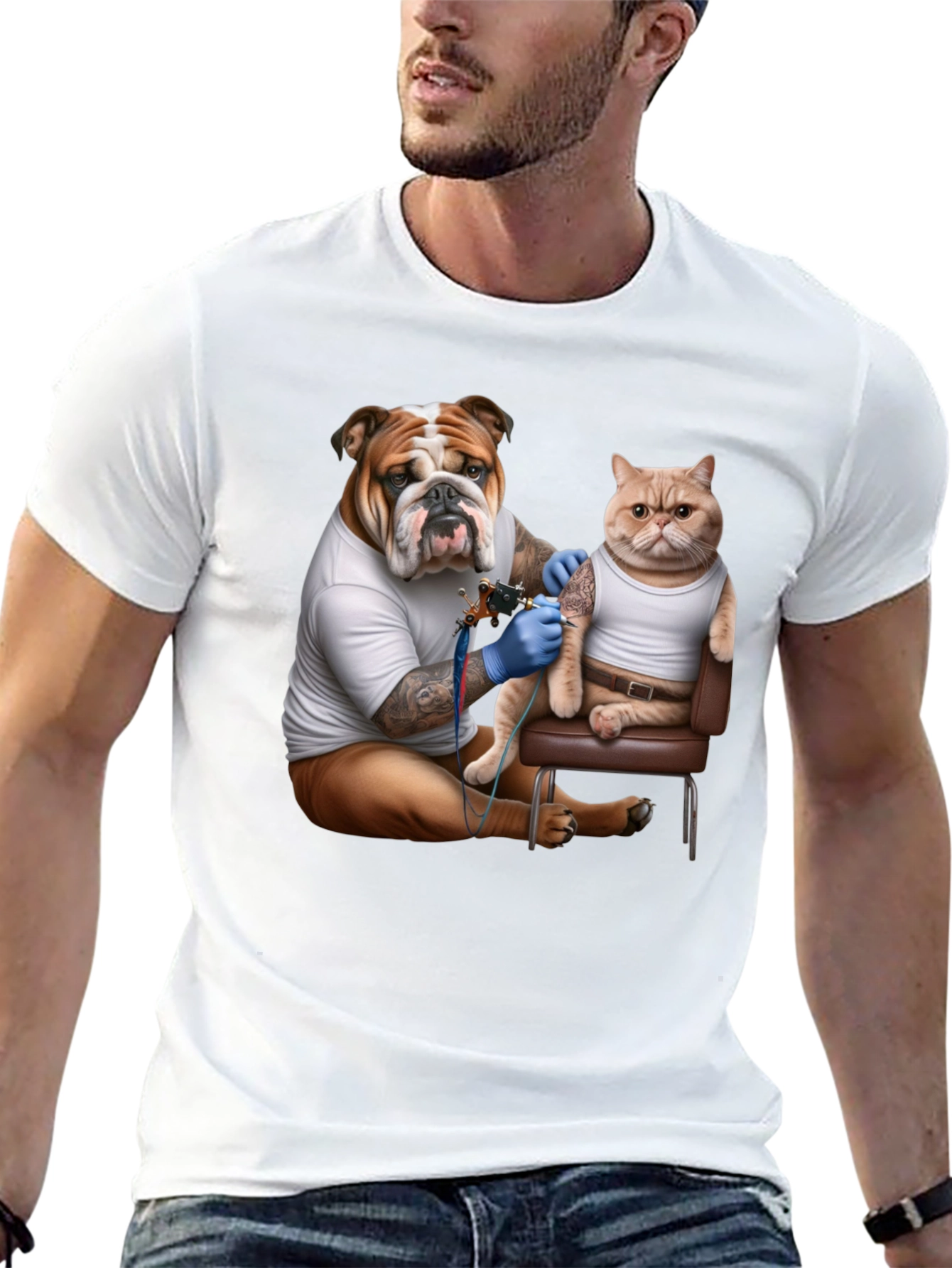 Dog Tattoo Artist T-Shirt