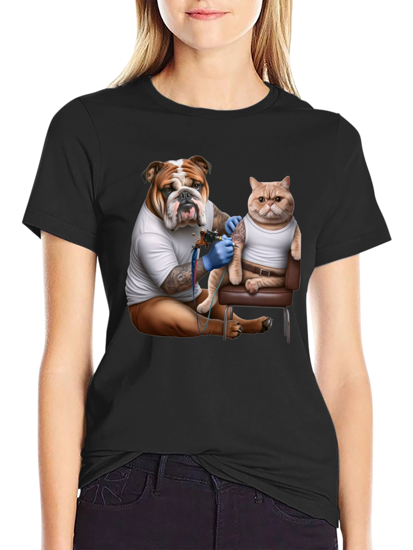 Dog Tattoo Artist T-Shirt