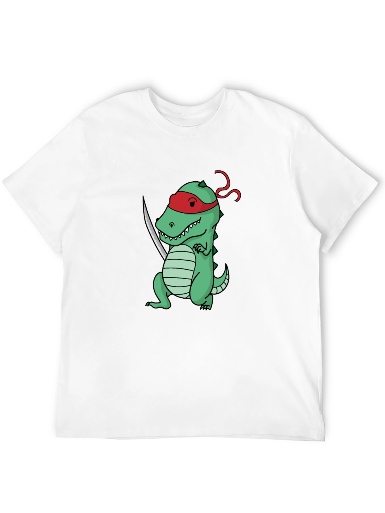 Ninja Dinosaur Graphic T-Shirt