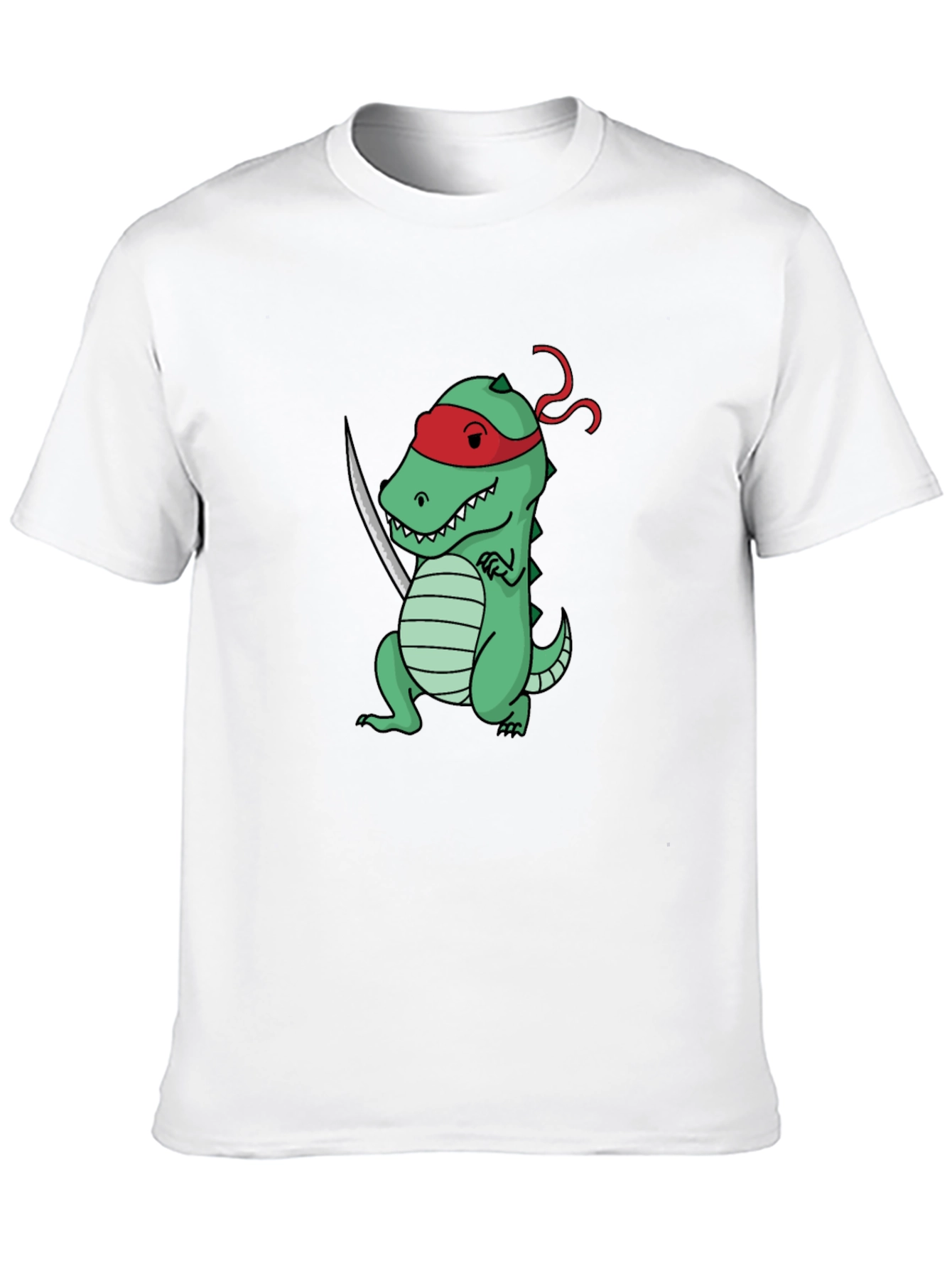 Ninja Dinosaur Graphic T-Shirt