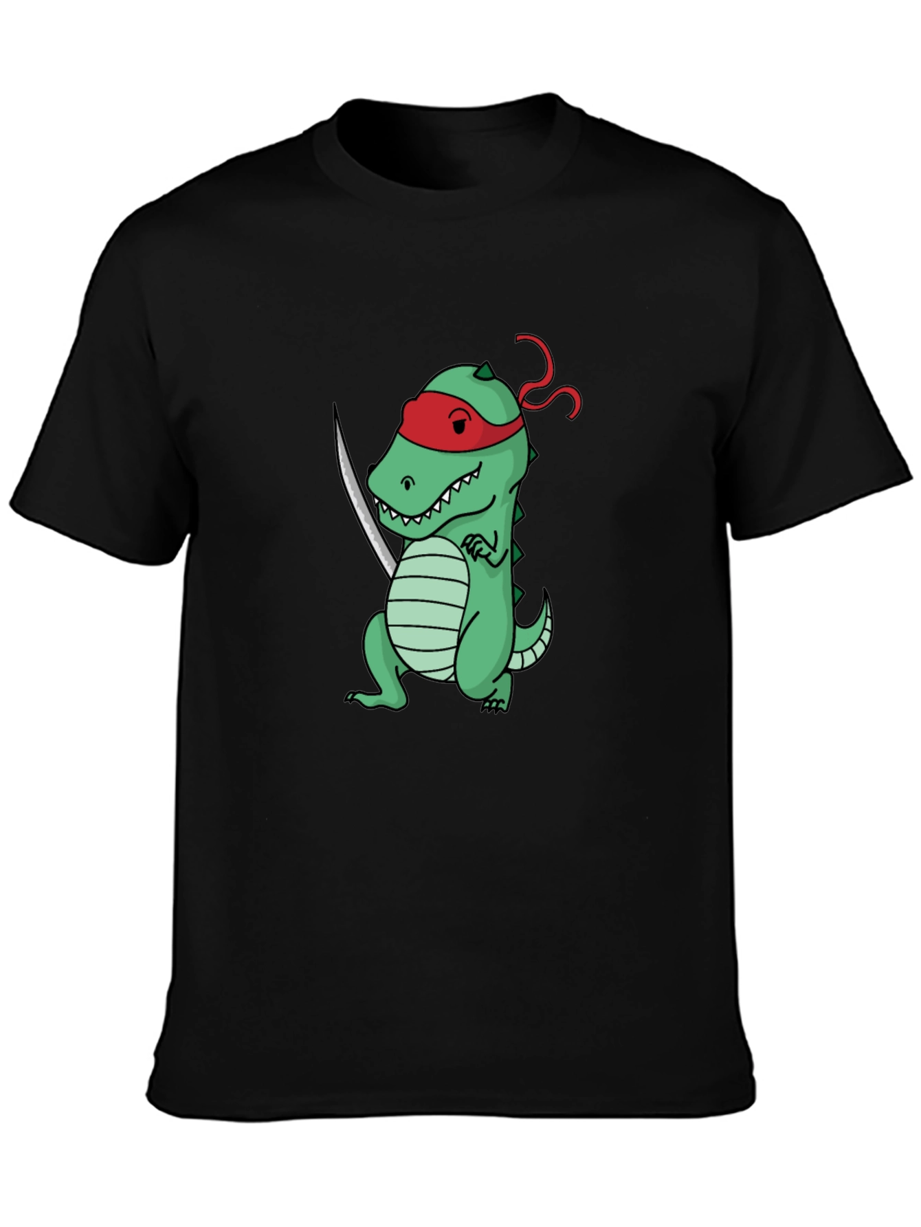 Ninja Dinosaur Graphic T-Shirt