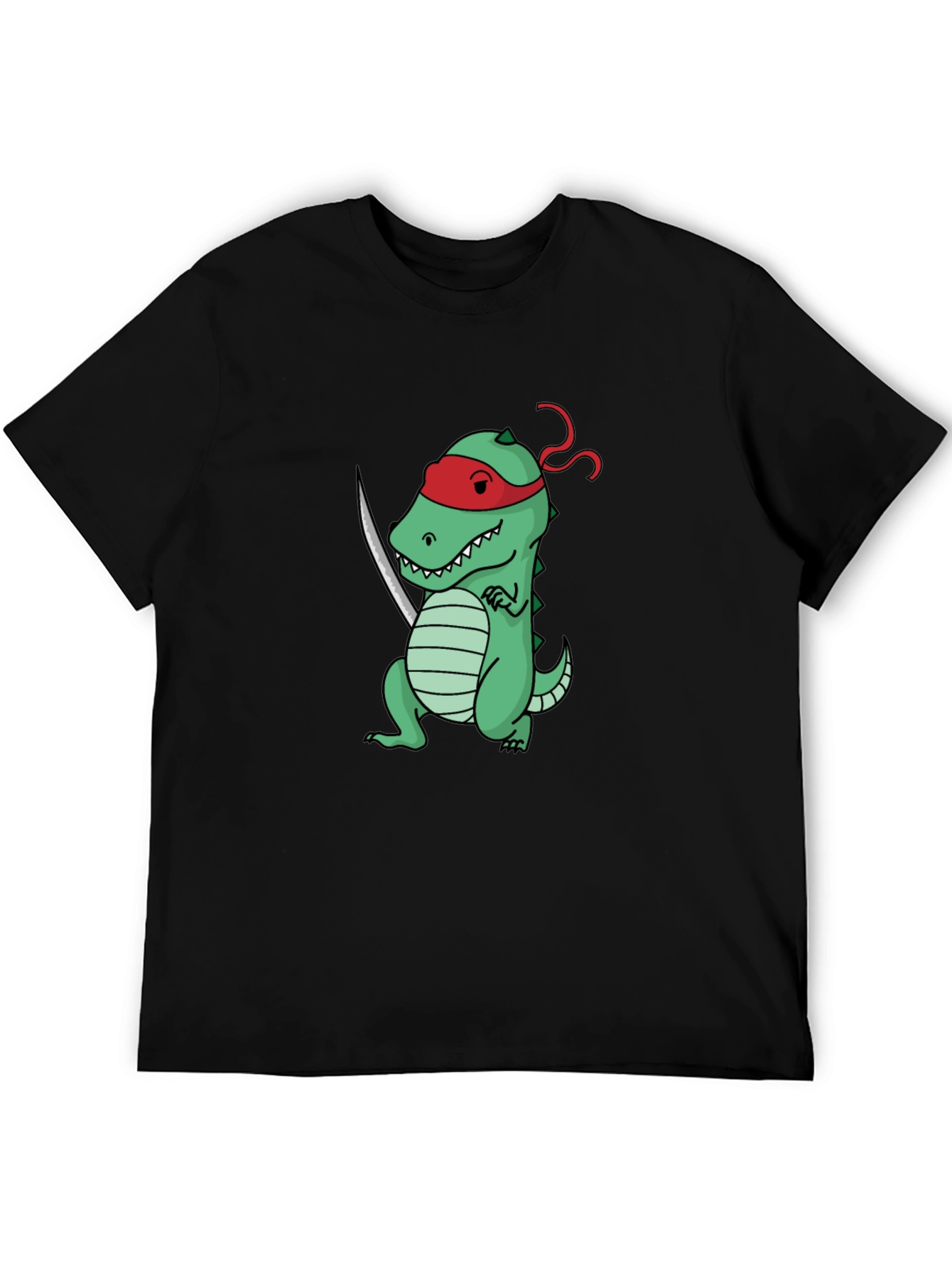 Ninja Dinosaur Graphic T-Shirt