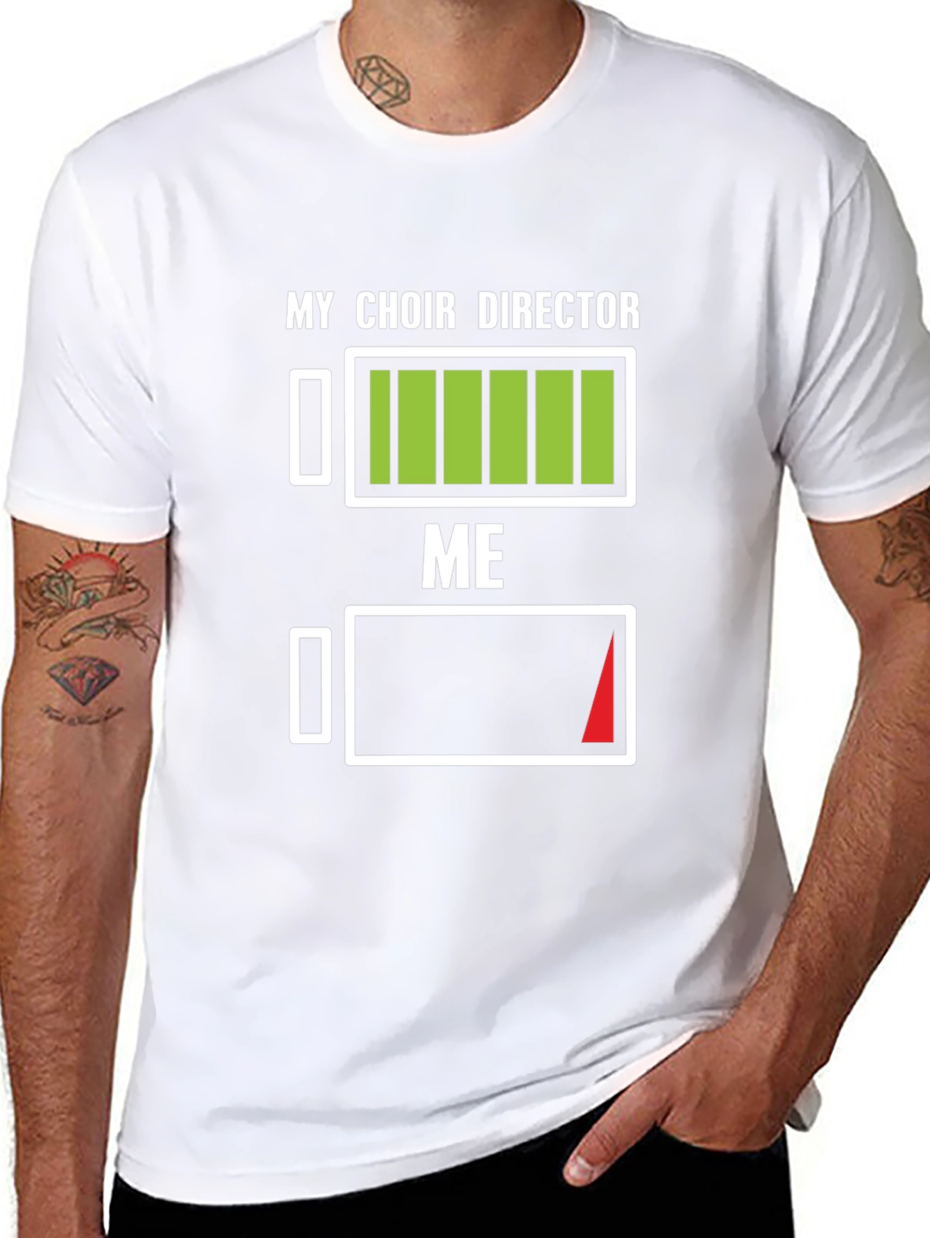 Choir Director Energy T-Shirt Funny Gift