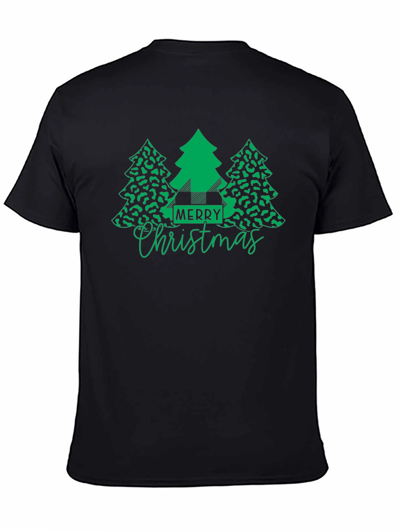 Merry Christmas Tree Graphic Tee