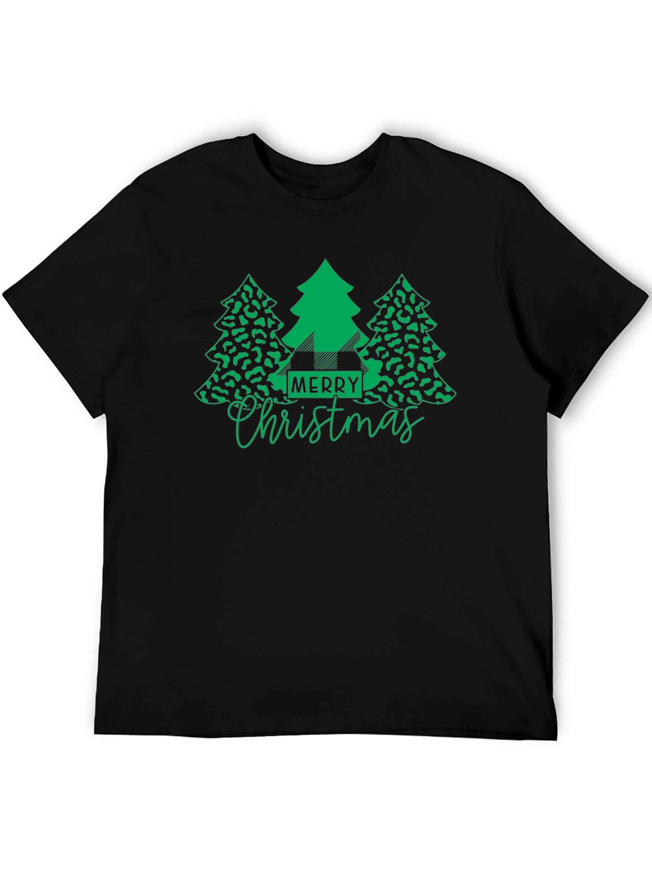 Merry Christmas Tree Graphic Tee