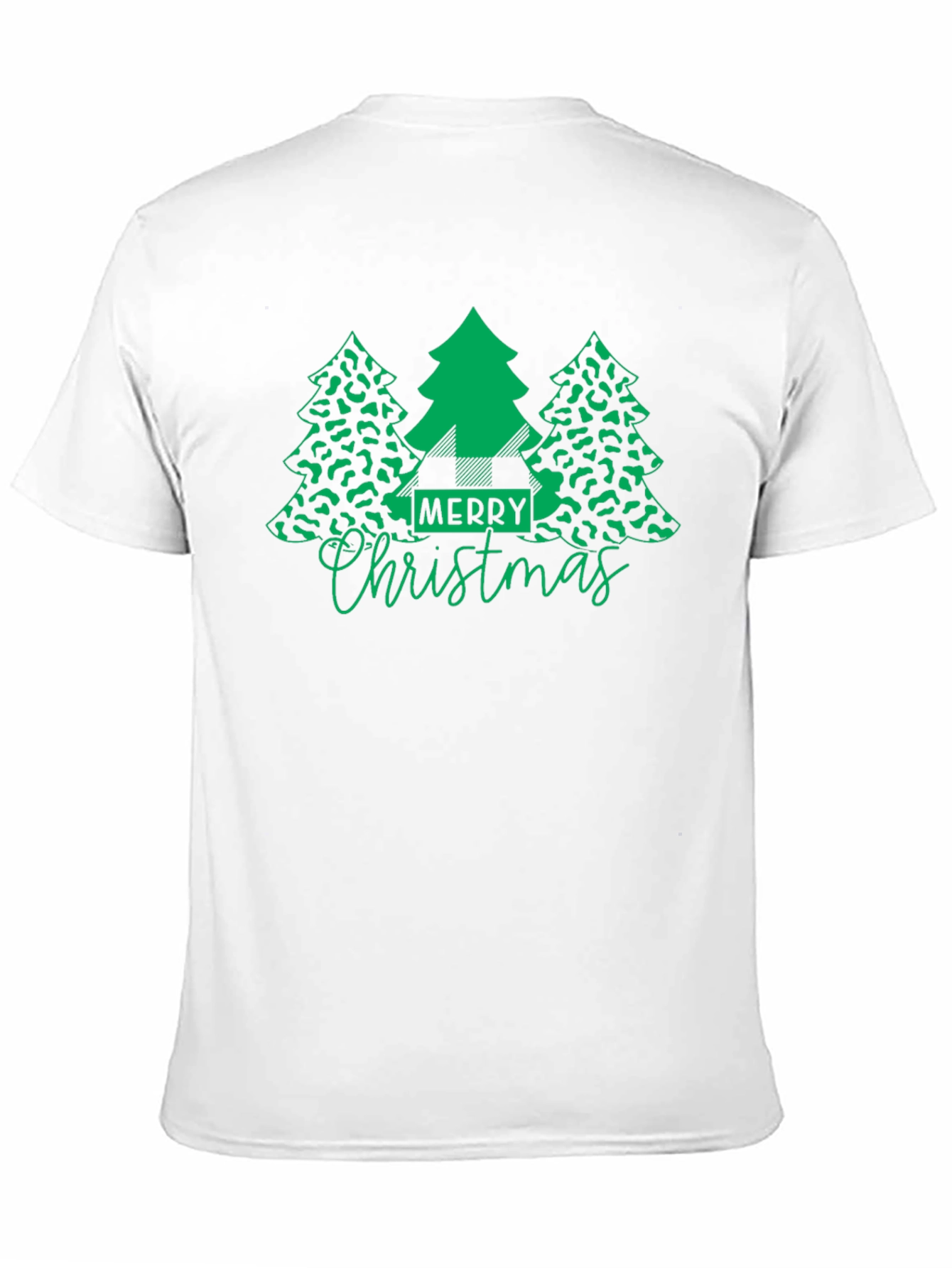 Merry Christmas Tree Graphic Tee