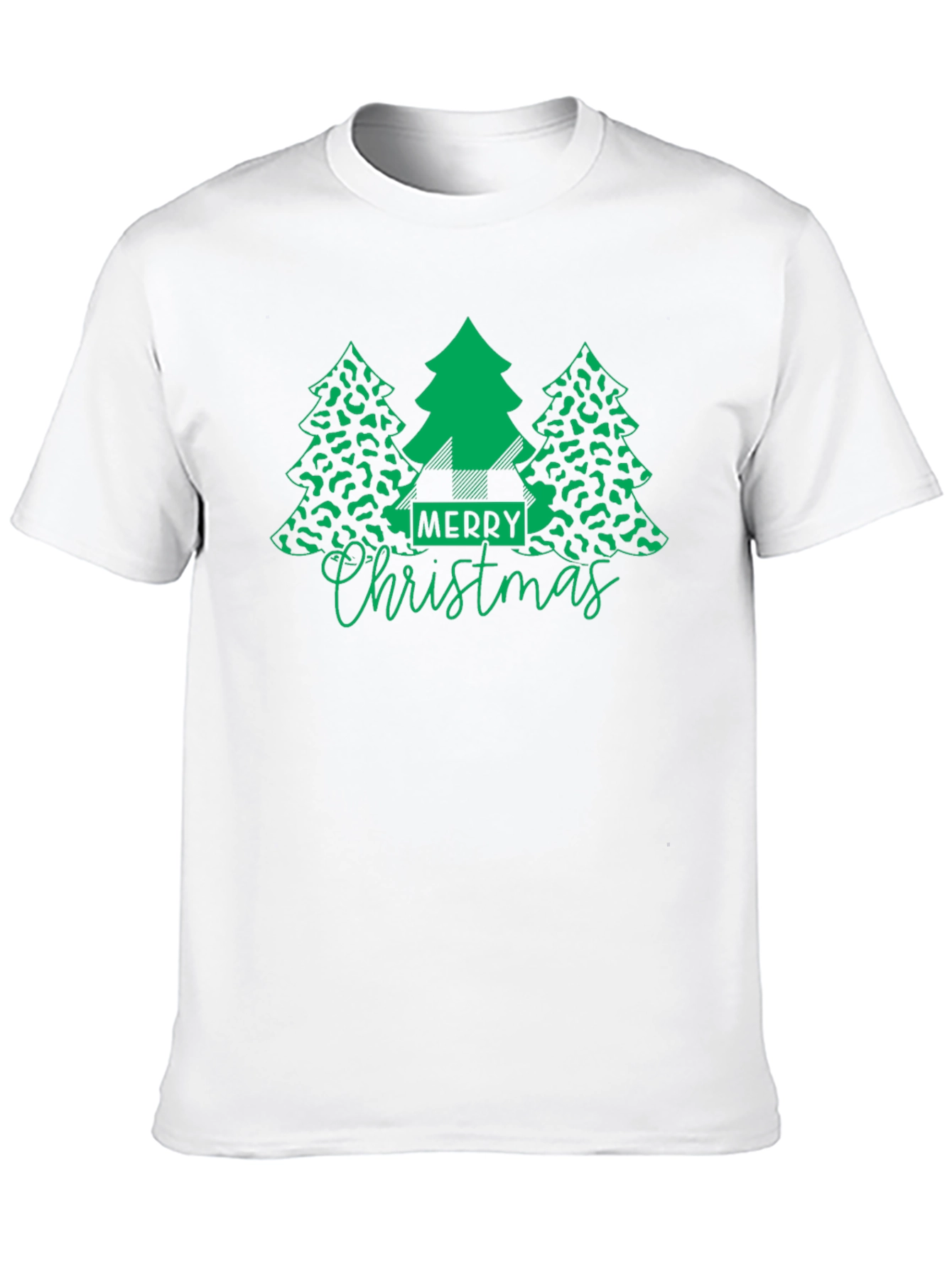 Merry Christmas Tree Graphic Tee