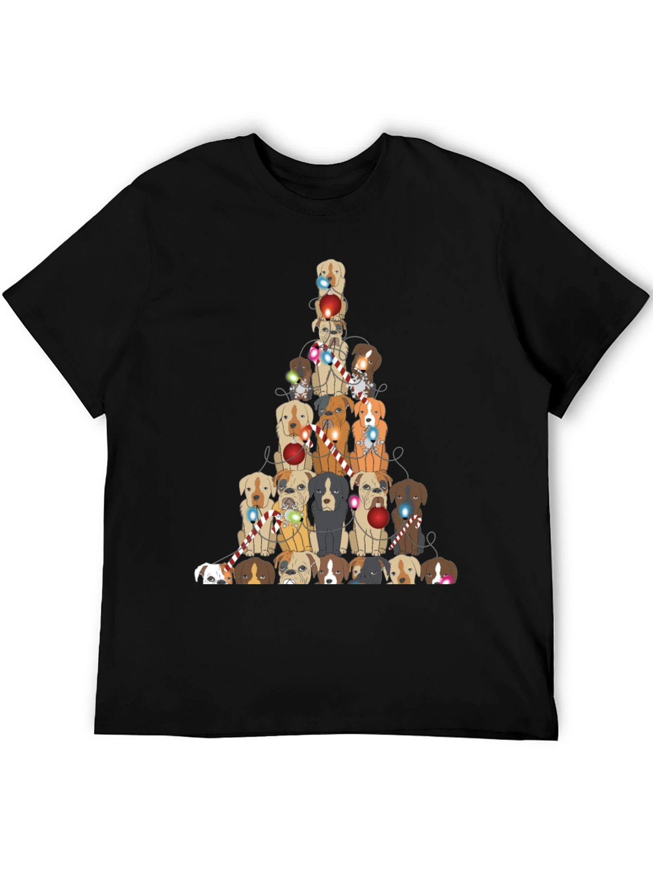 Dog Christmas Tree T-Shirt