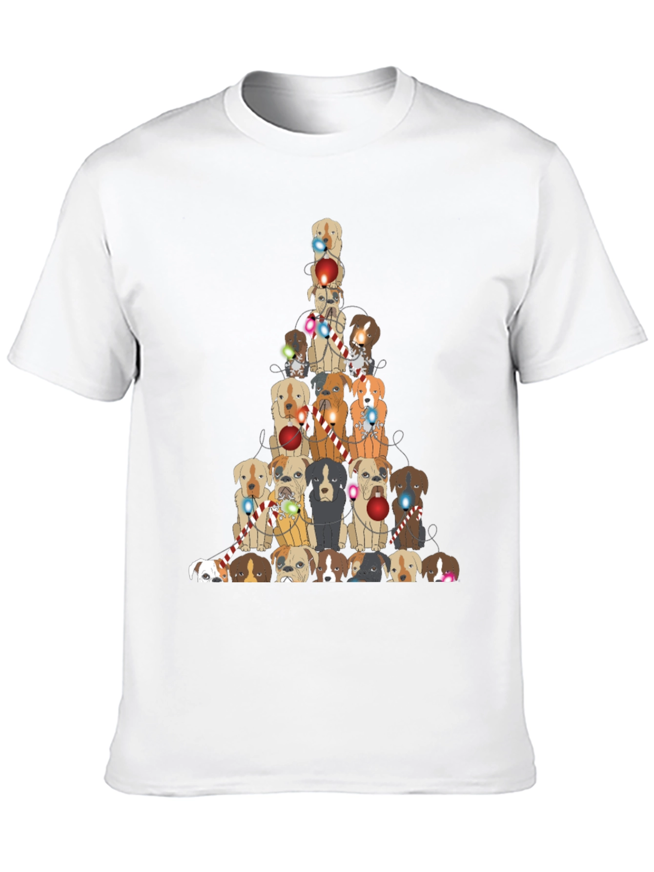 Dog Christmas Tree T-Shirt