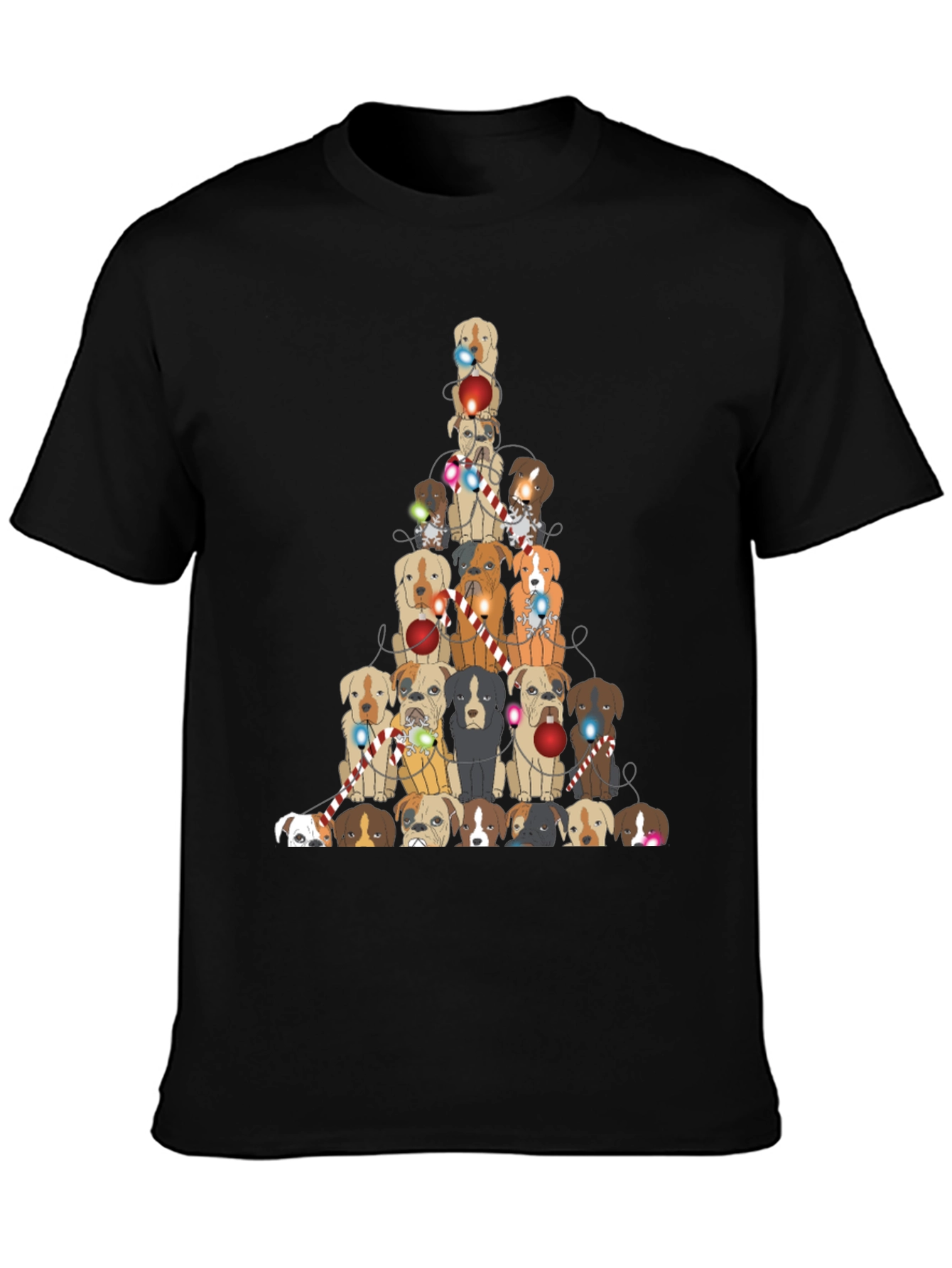 Dog Christmas Tree T-Shirt