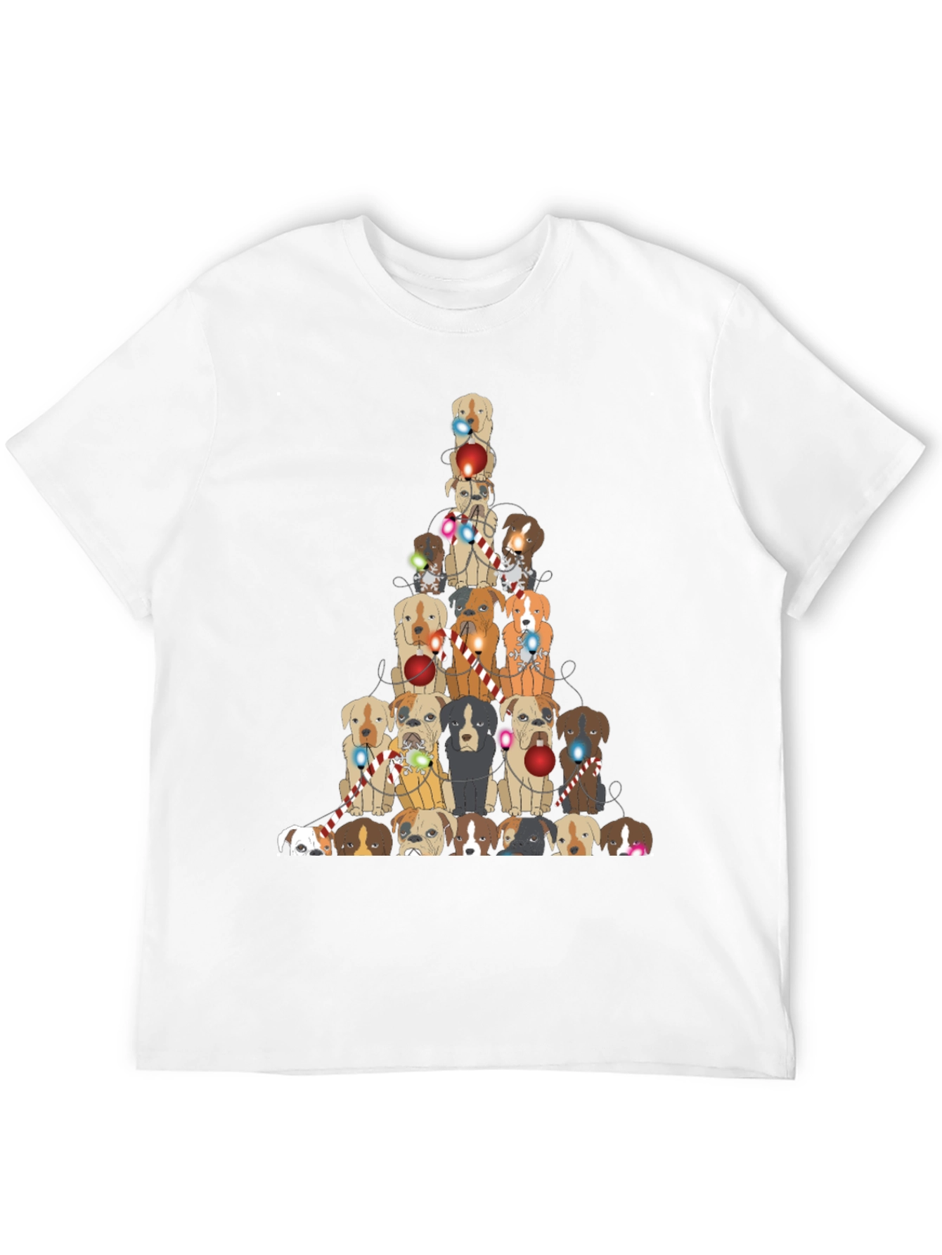 Dog Christmas Tree T-Shirt