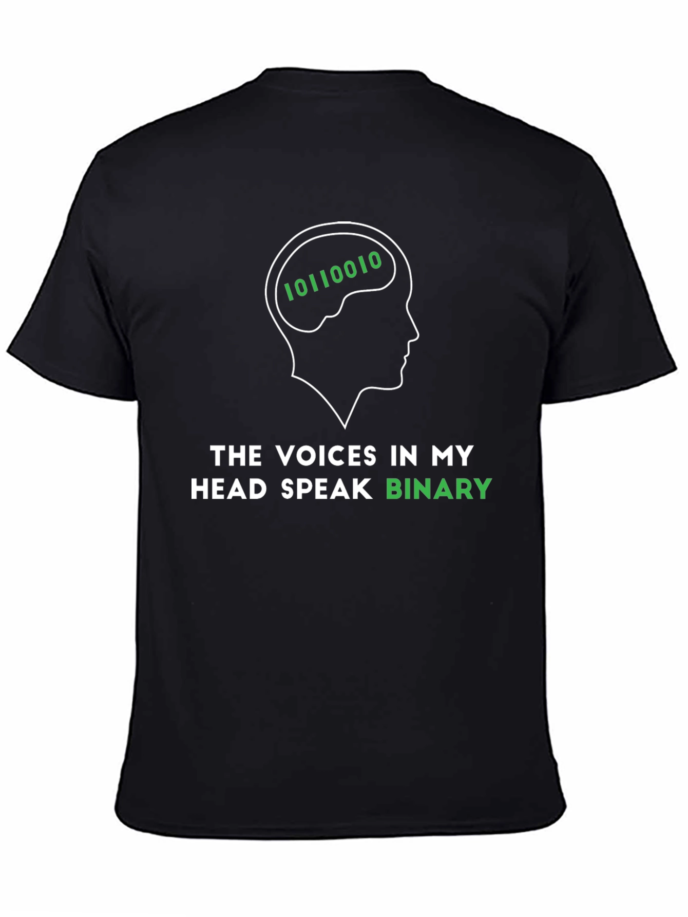Binary Brain T-Shirt - Geek Programmer Tee