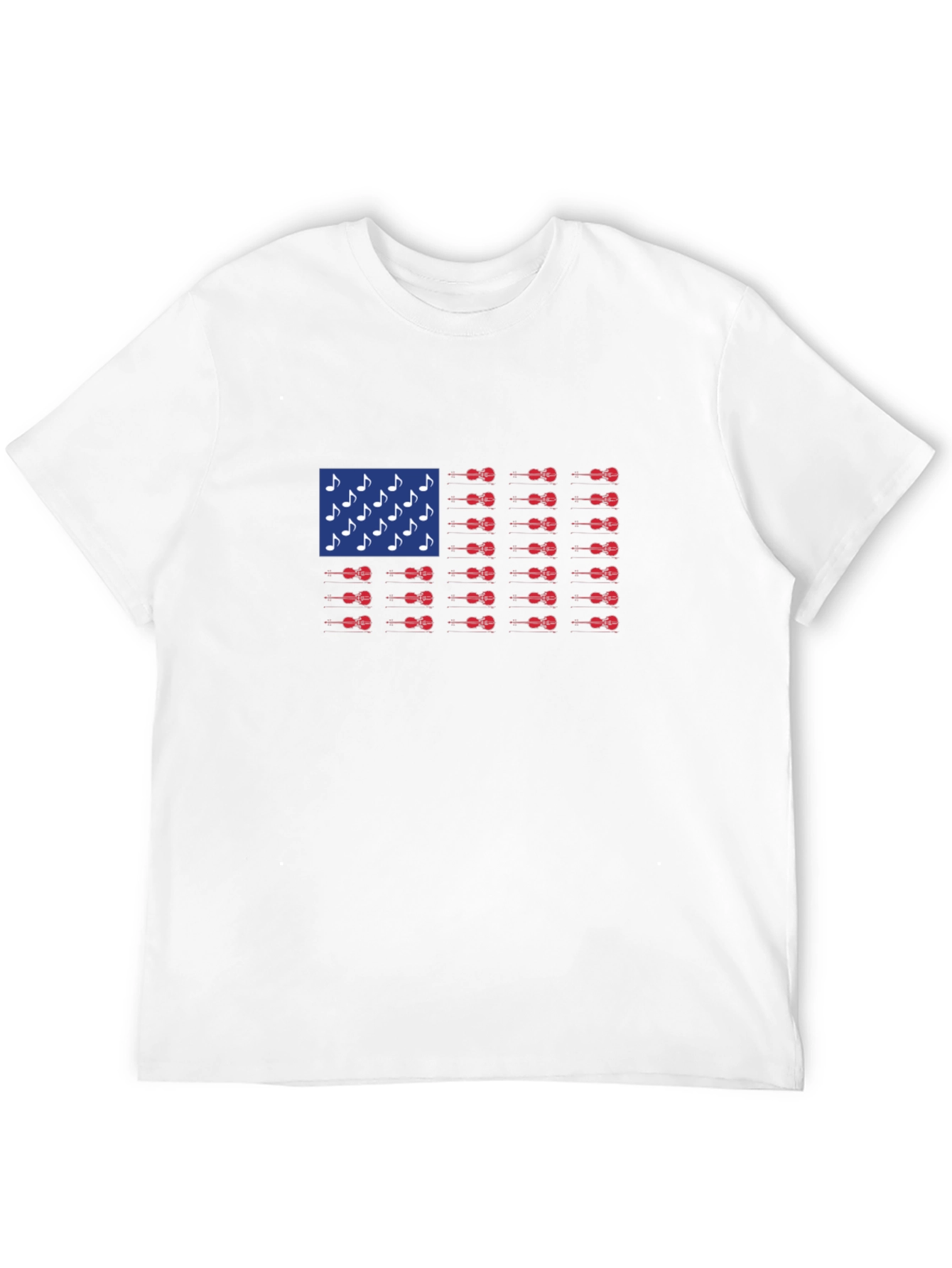 Musical American Flag T-Shirt
