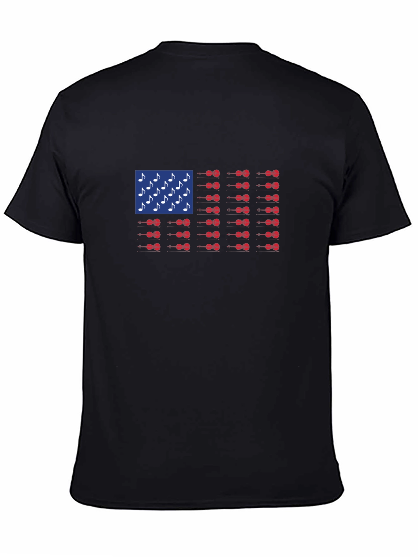 Musical American Flag T-Shirt