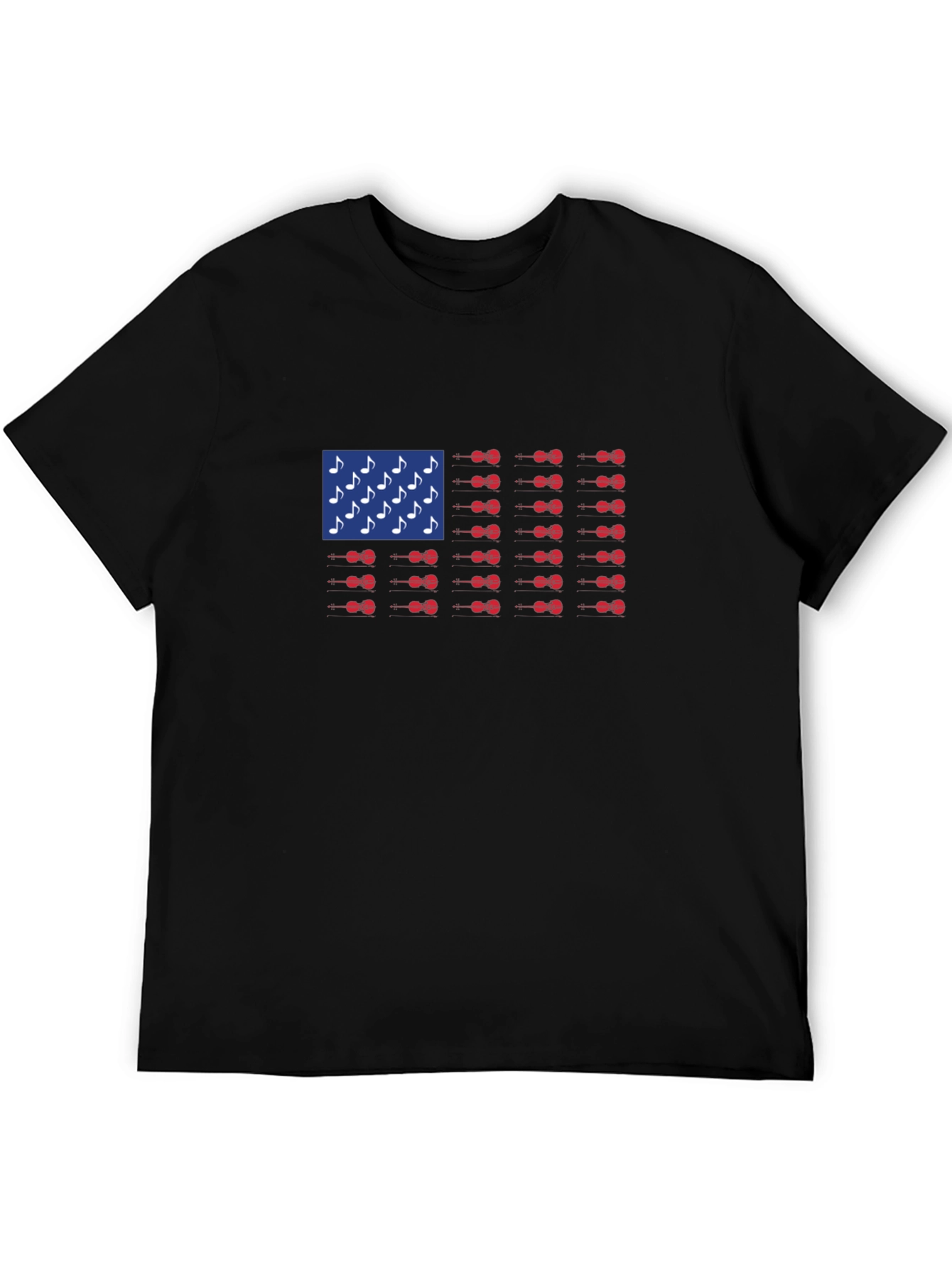 Musical American Flag T-Shirt