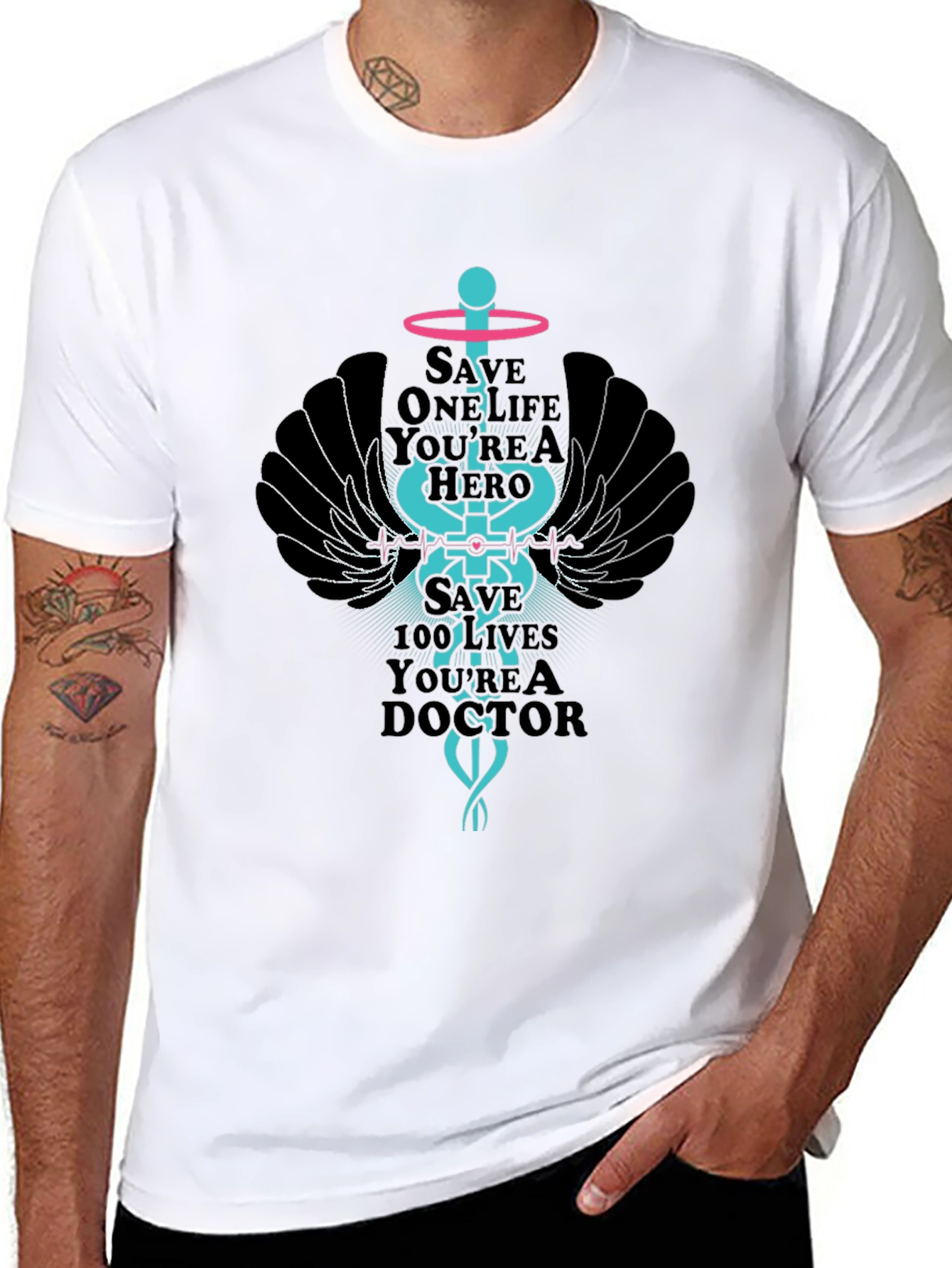 Hero Doctor Graphic T-Shirt