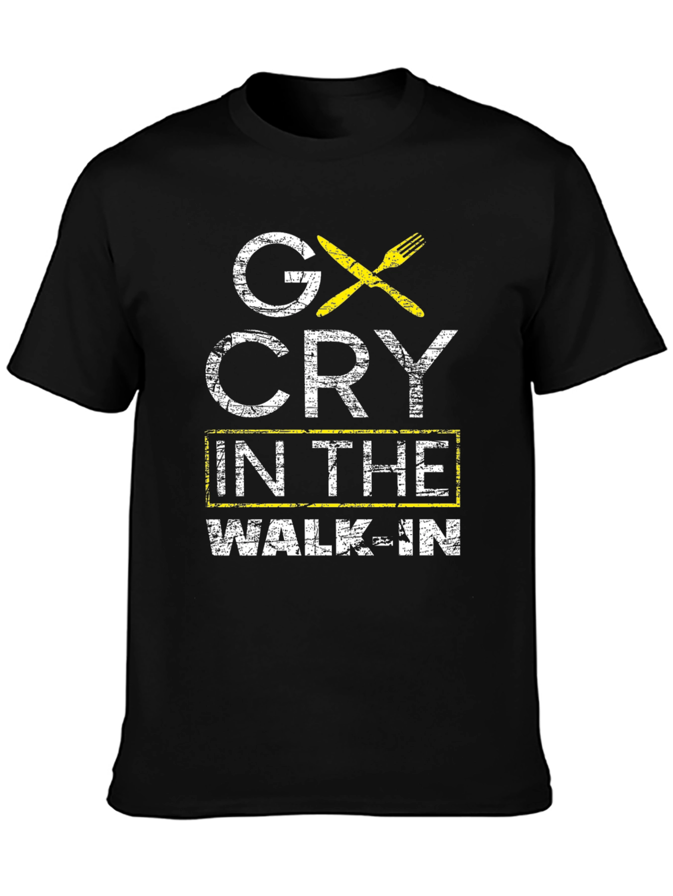 GX Cry in The Walk-In T-Shirt - Black
