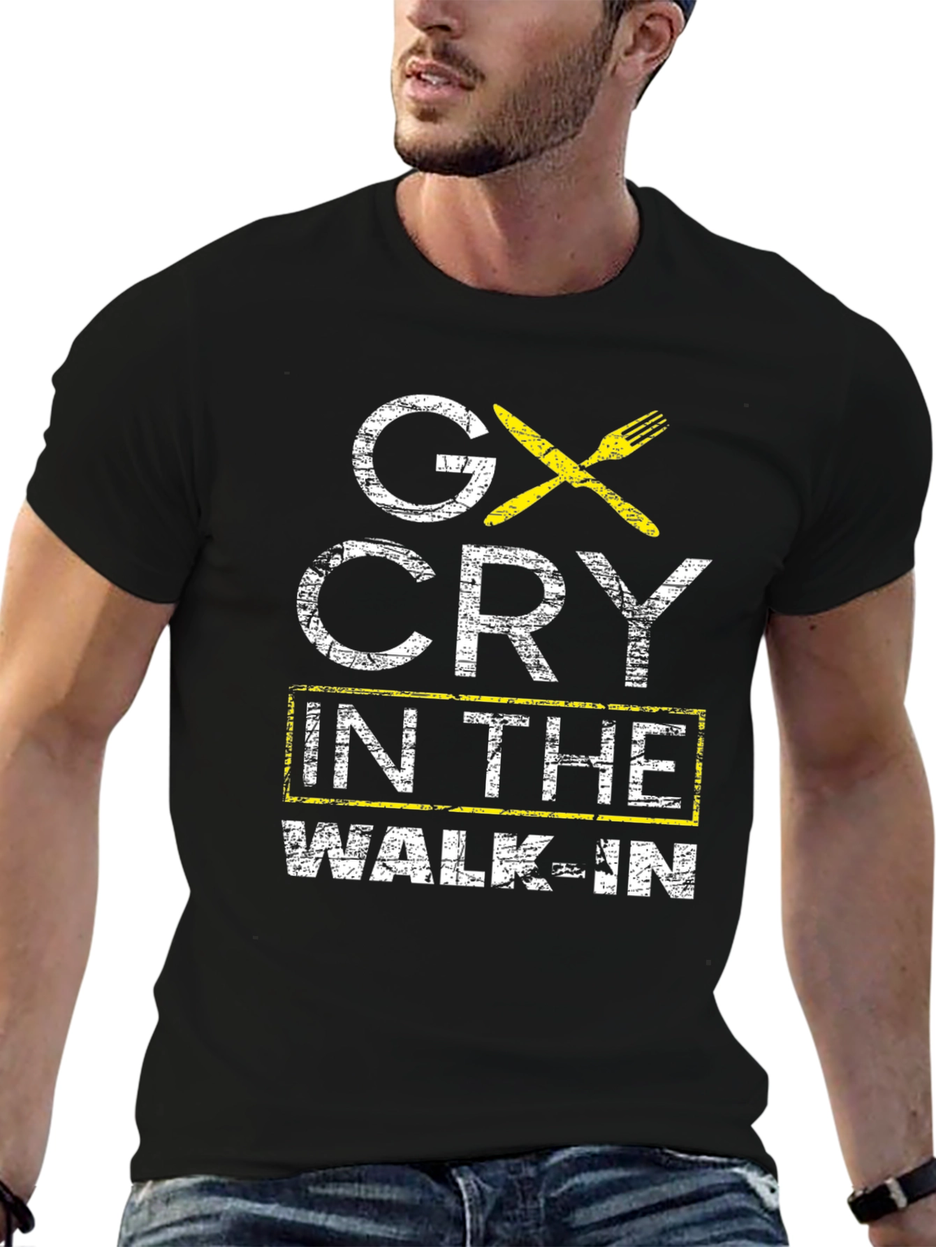GX Cry in The Walk-In T-Shirt - Black