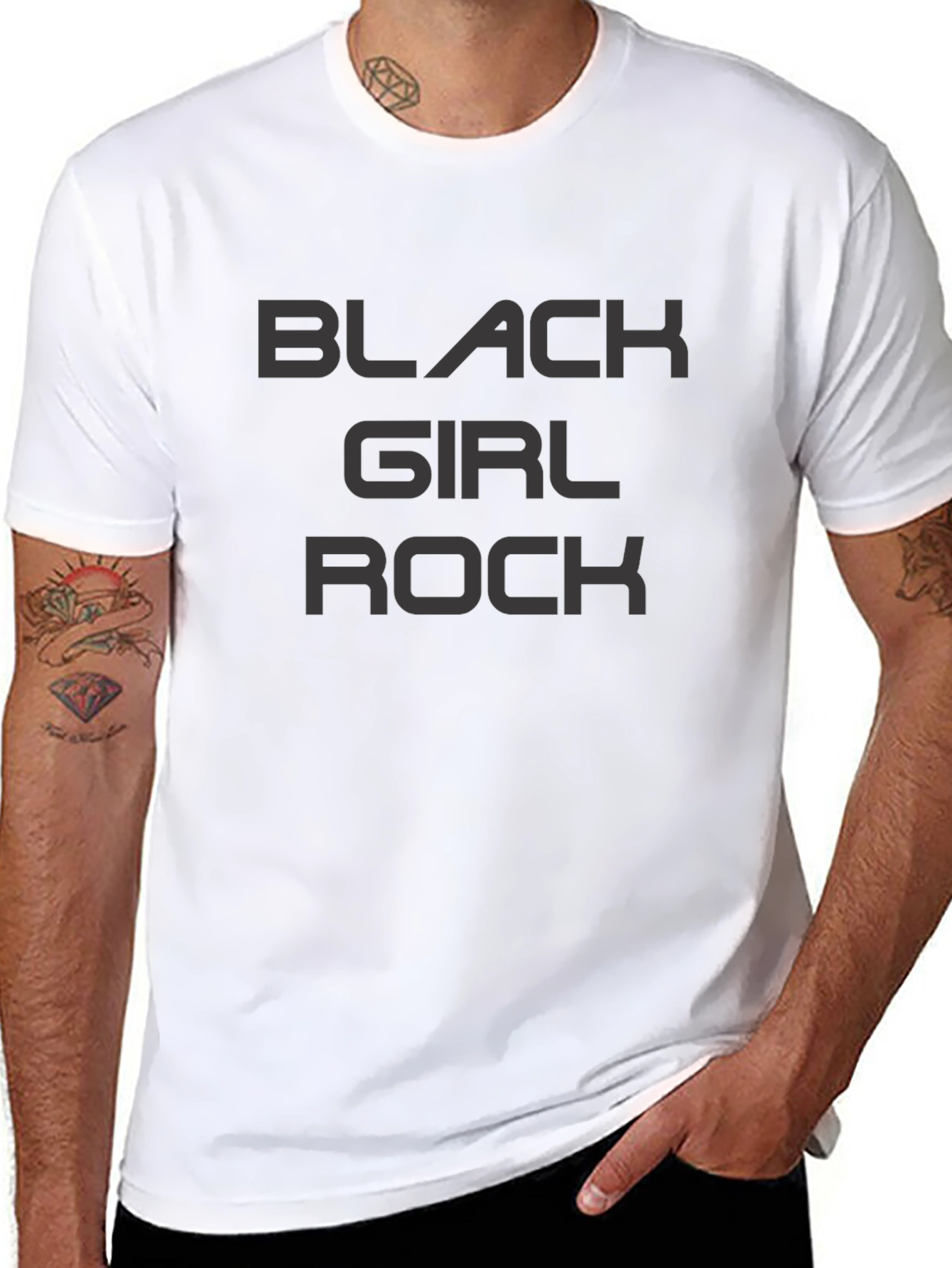 Black Girl Rock Graphic Tee - Unisex Casual T-Shirt