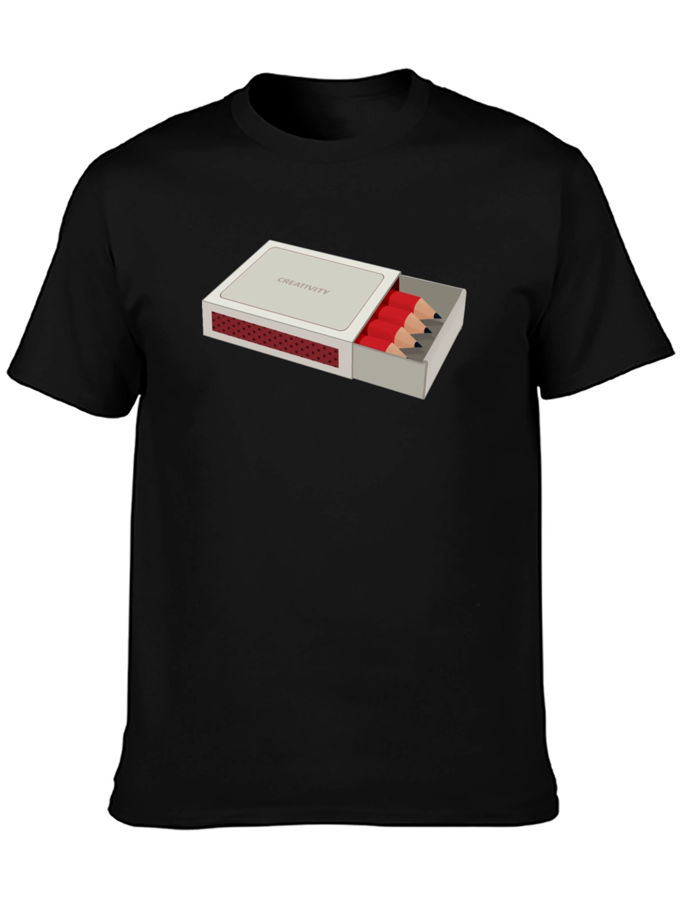 Creativity Pencils T-Shirt - Artistic Graphic Tee