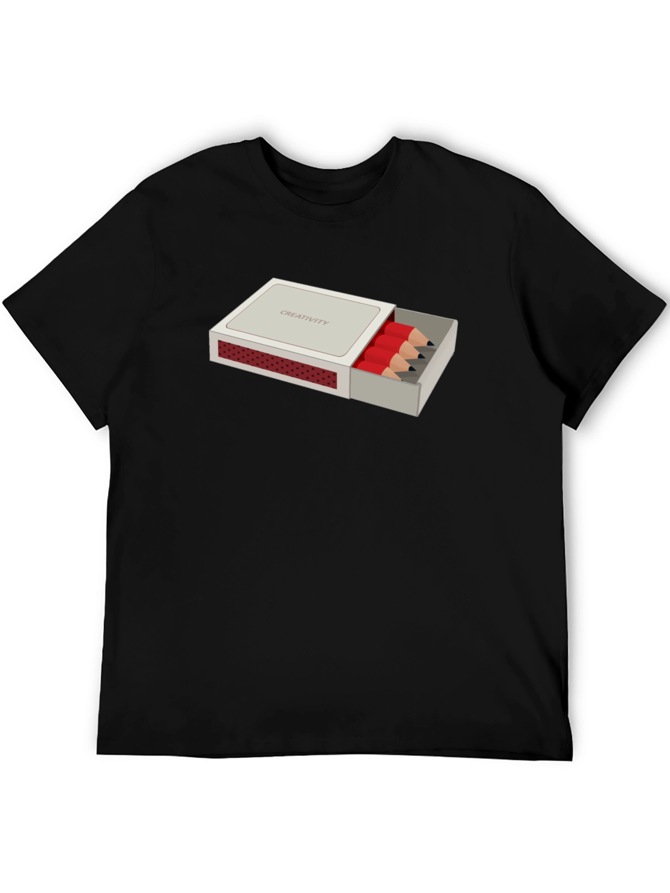 Creativity Pencils T-Shirt - Artistic Graphic Tee