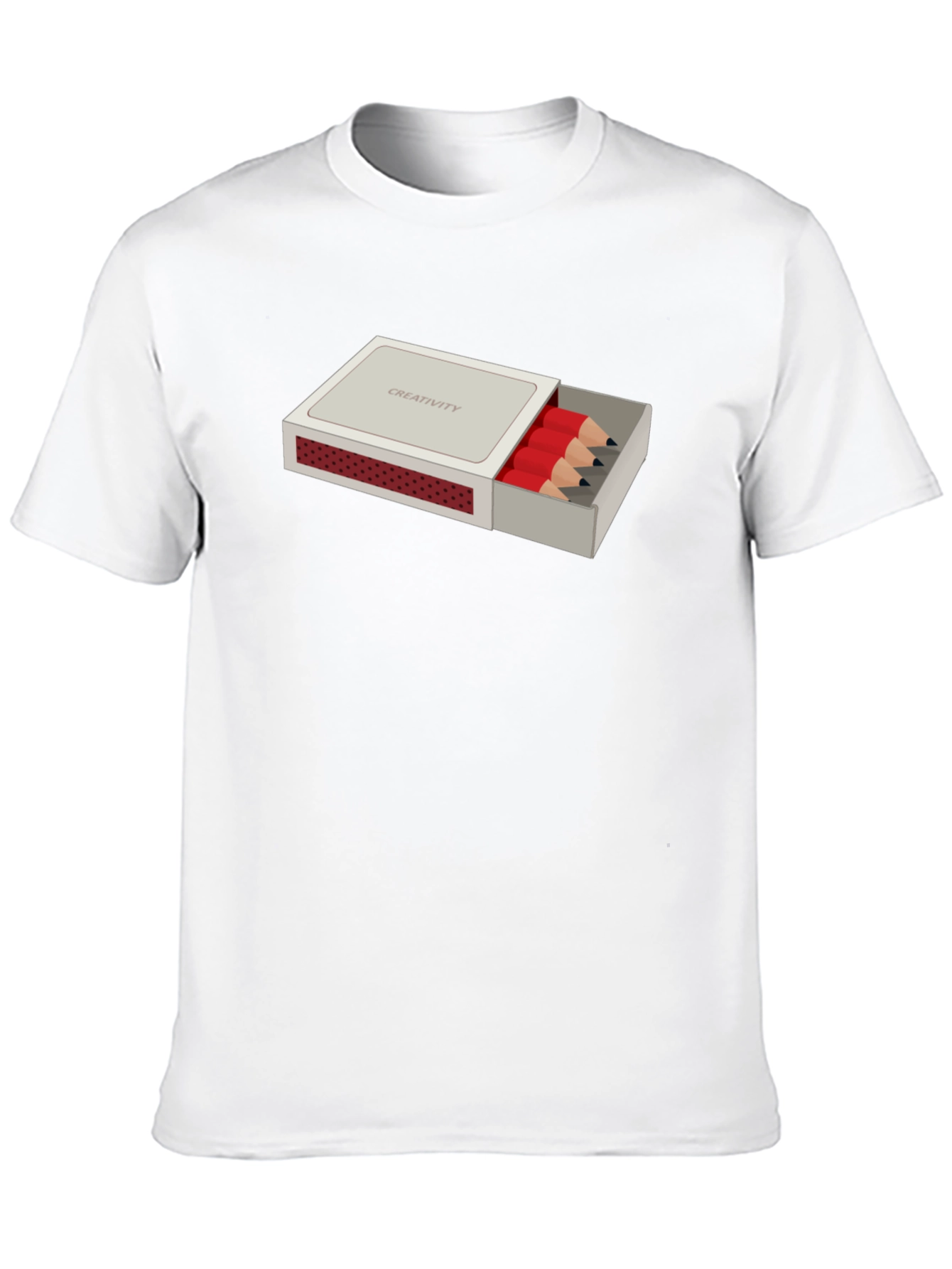 Creativity Pencils T-Shirt - Artistic Graphic Tee