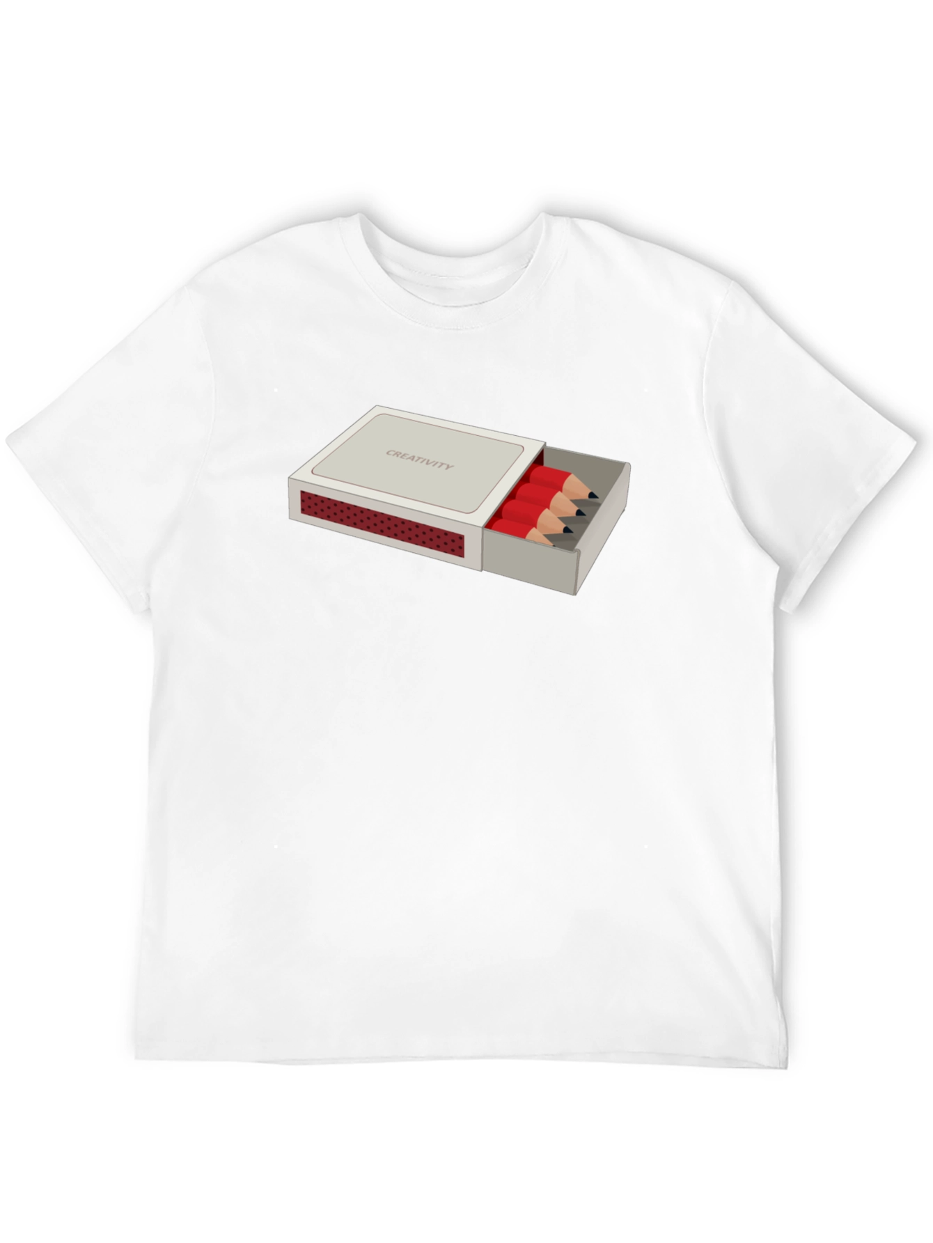 Creativity Pencils T-Shirt - Artistic Graphic Tee