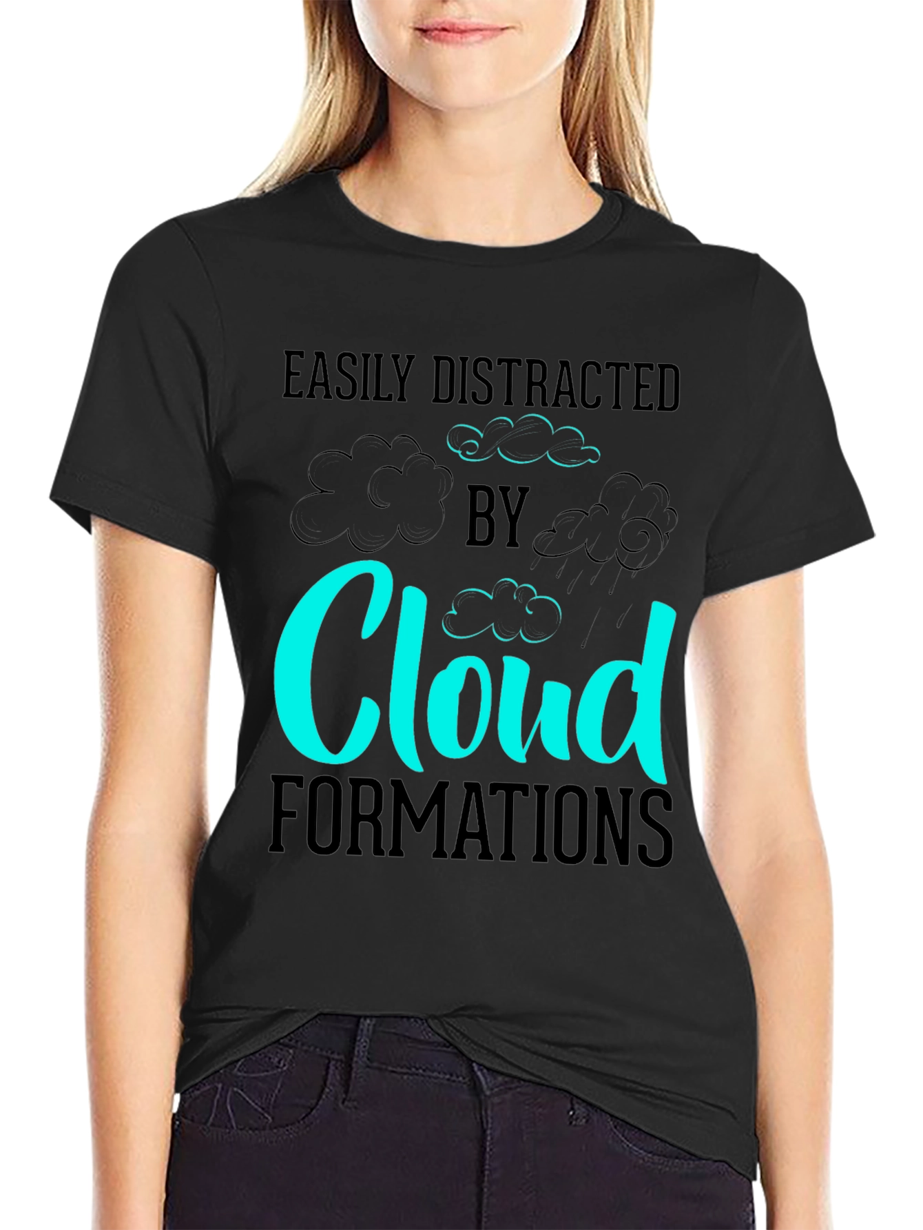 Easily Distracted by Cloud Formations T-Shirt