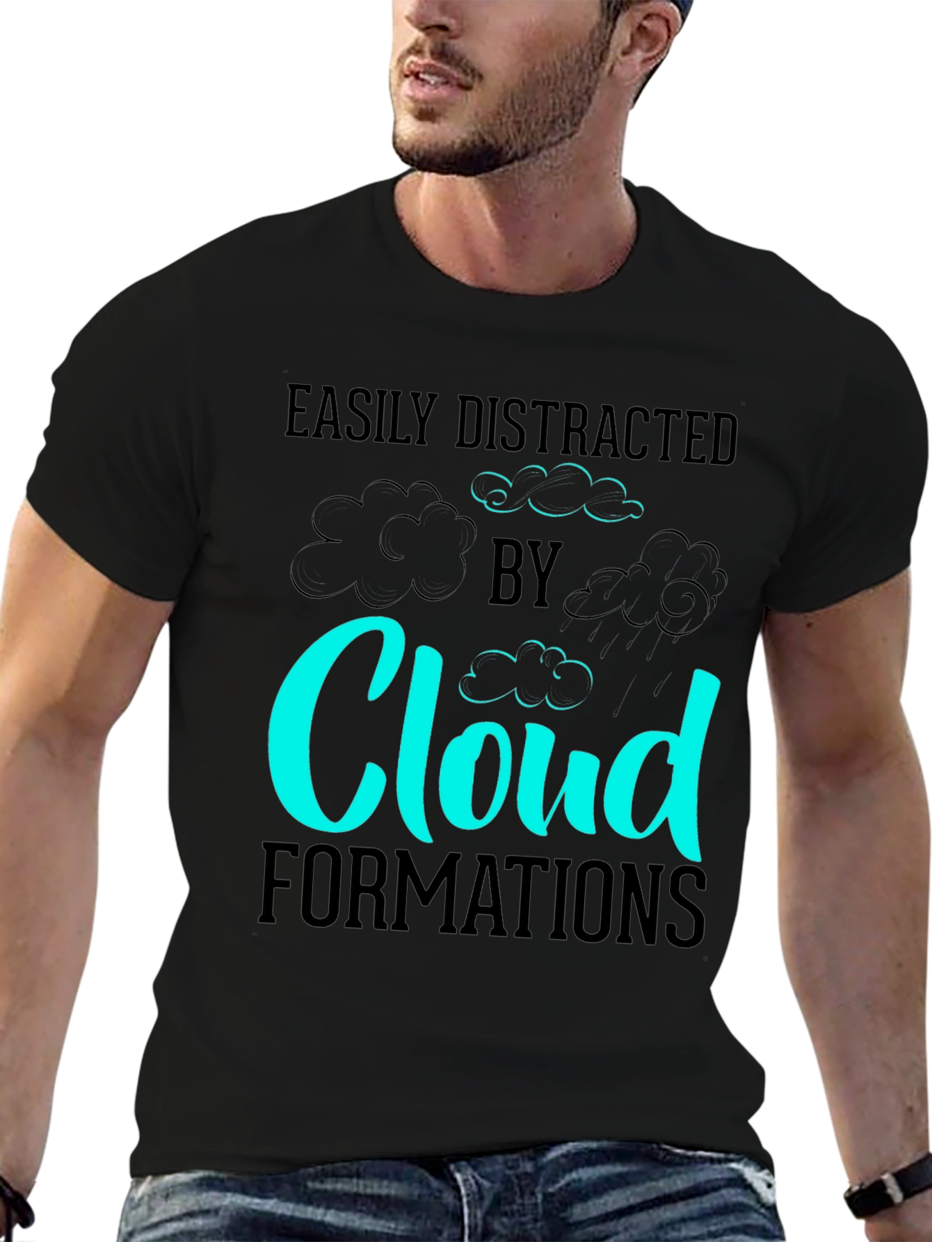 Easily Distracted by Cloud Formations T-Shirt