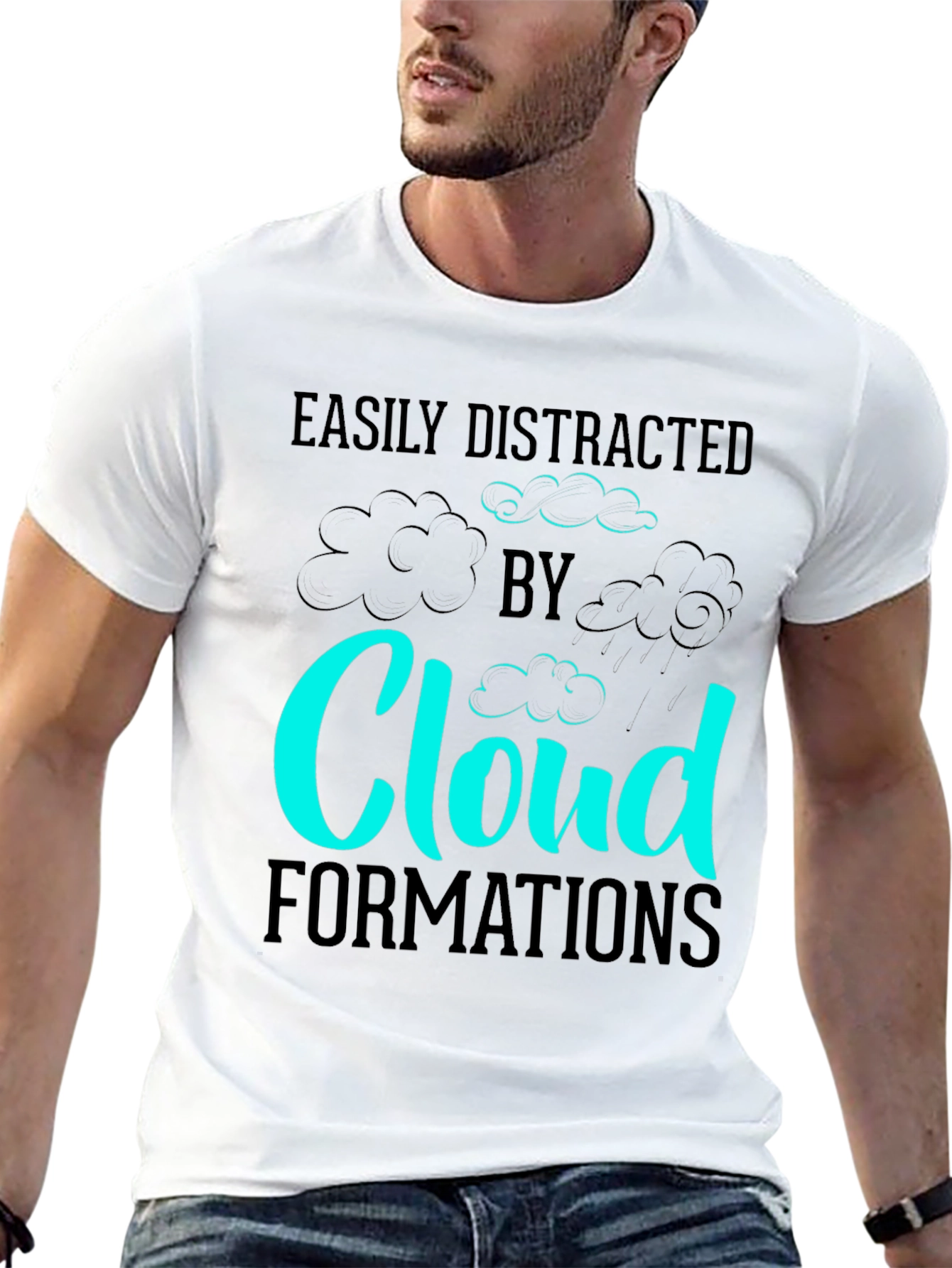 Easily Distracted by Cloud Formations T-Shirt