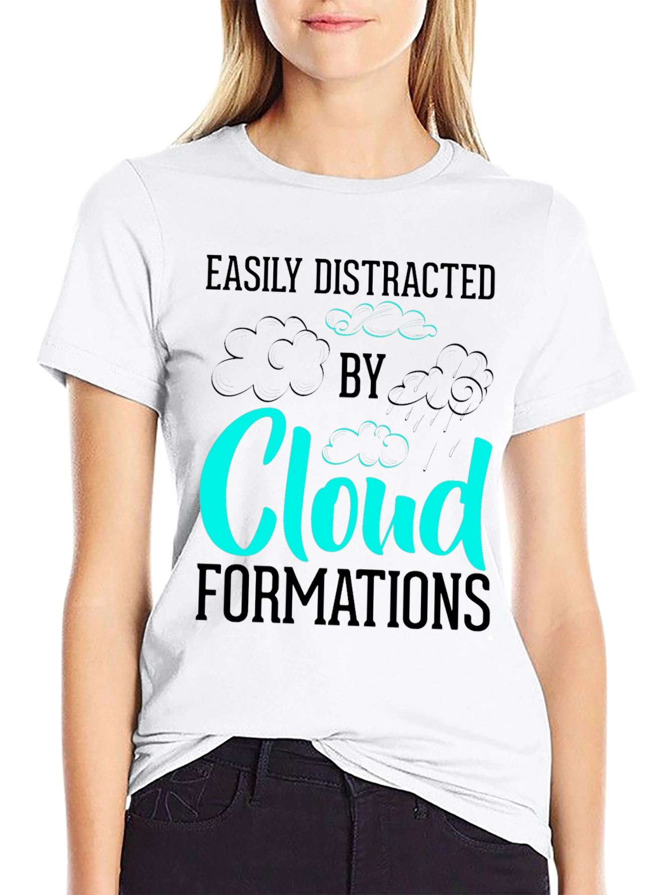 Easily Distracted by Cloud Formations T-Shirt