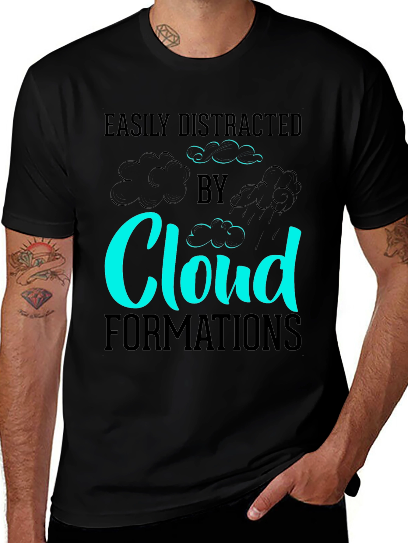 Easily Distracted by Cloud Formations T-Shirt