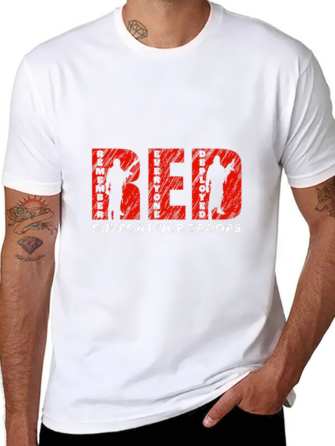 RED Remember Everyone Deployed T-Shirt