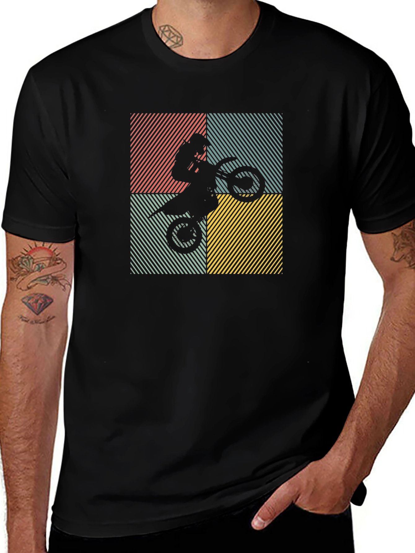 Retro Motocross Graphic T-Shirt