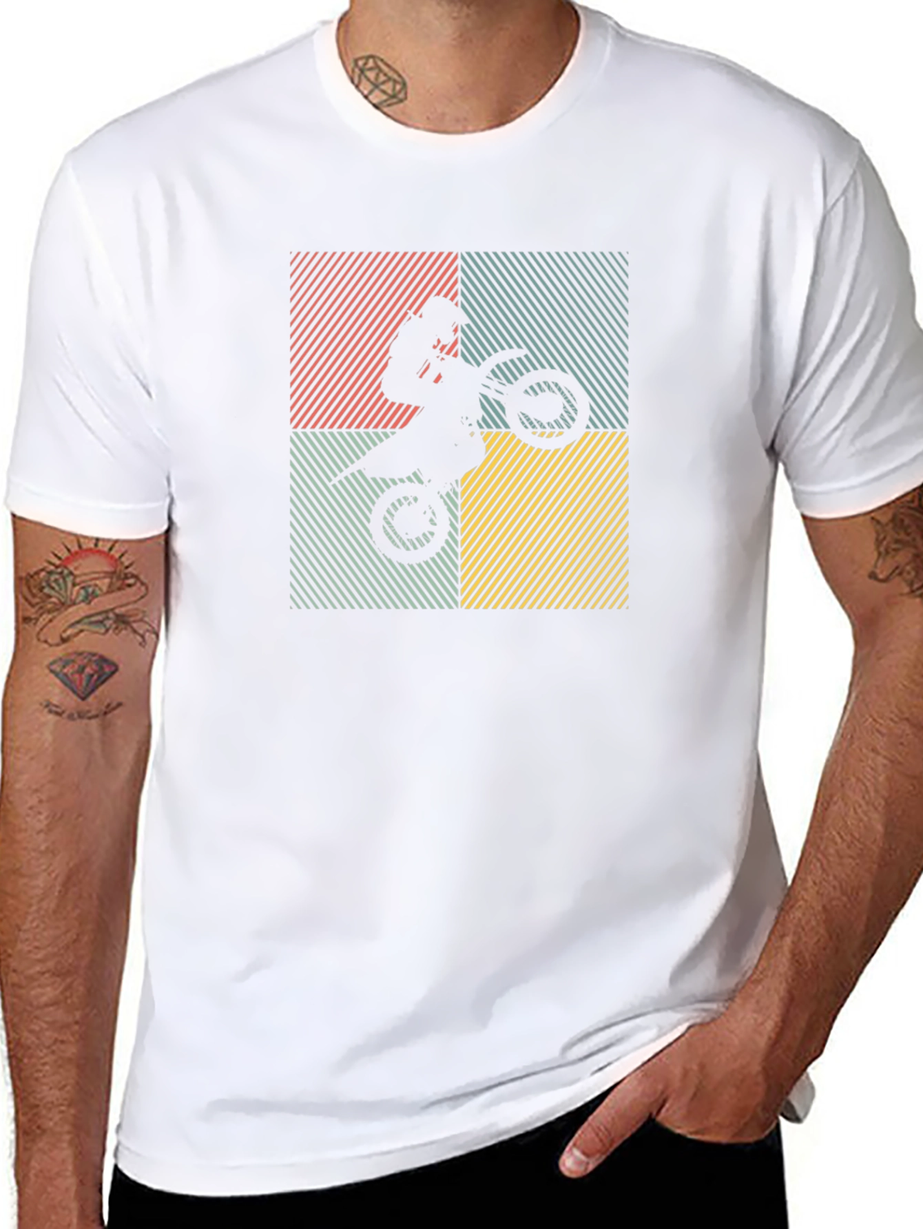 Retro Motocross Graphic T-Shirt