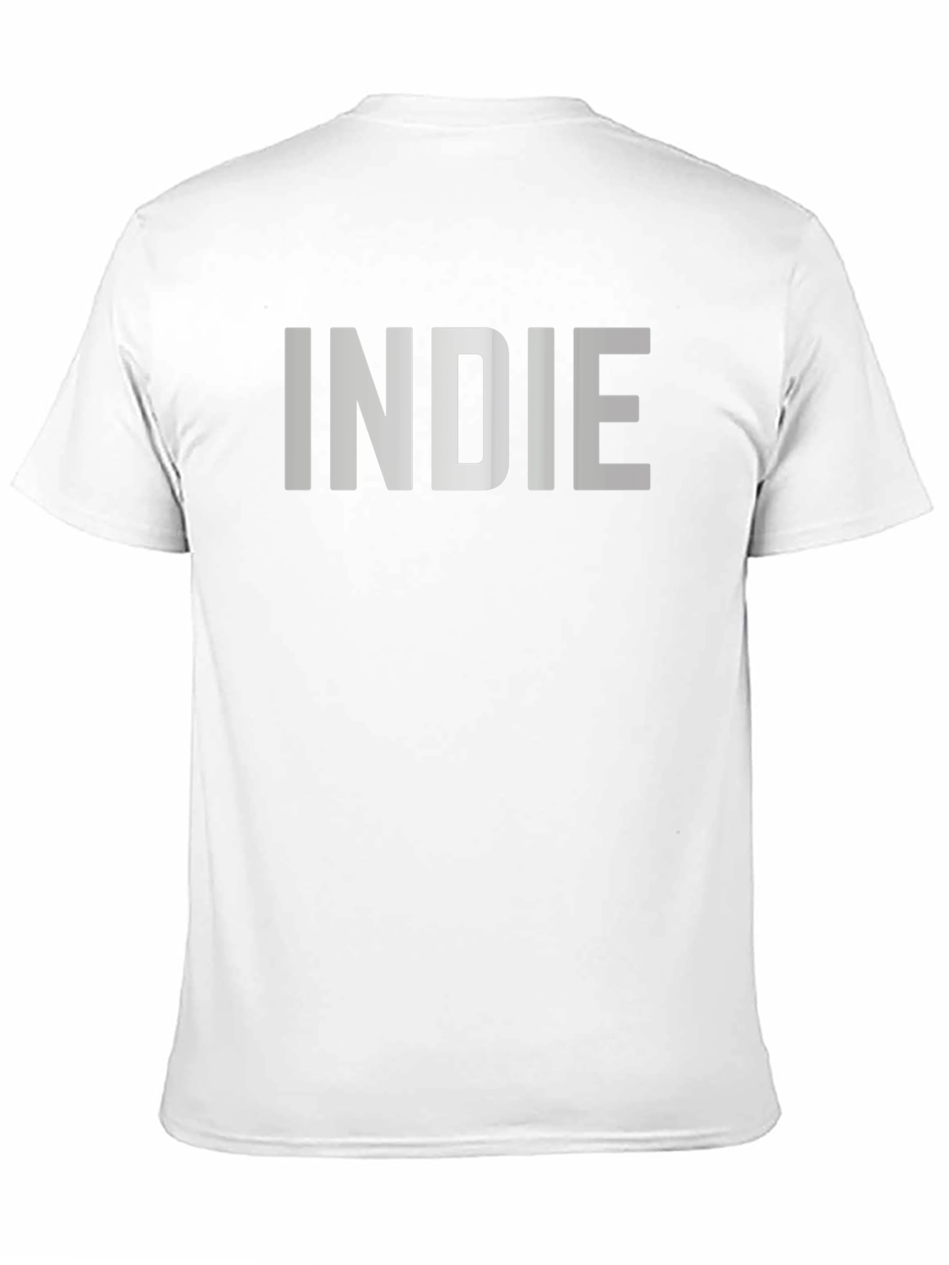 Indie Graphic Tee - Black Unisex Cotton T-Shirt
