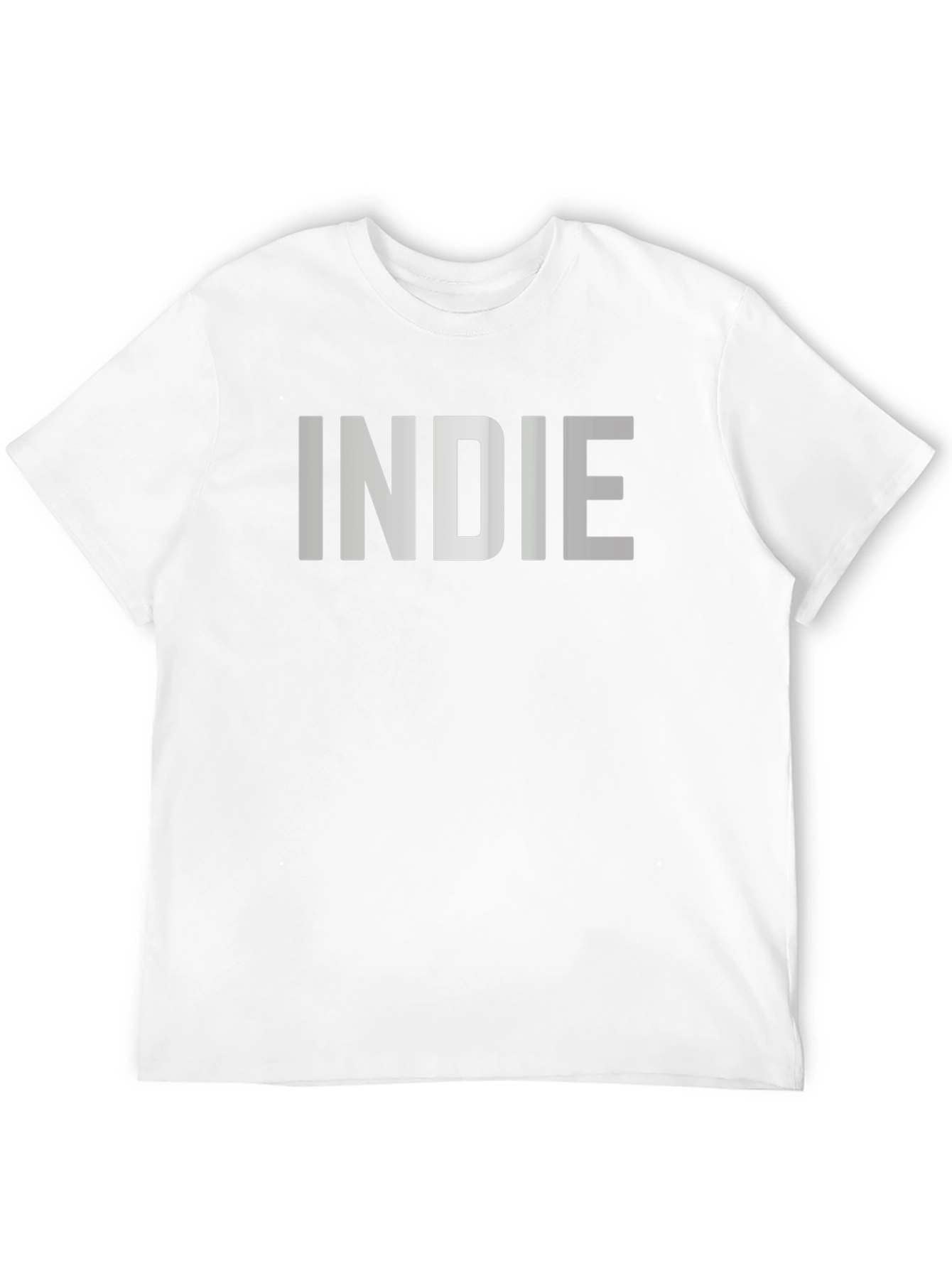 Indie Graphic Tee - Black Unisex Cotton T-Shirt