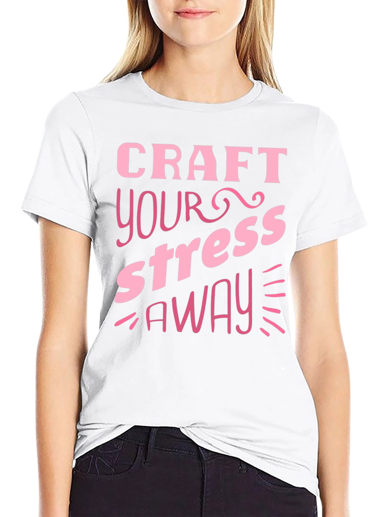 Craft Your Stress Away Graphic T-Shirt