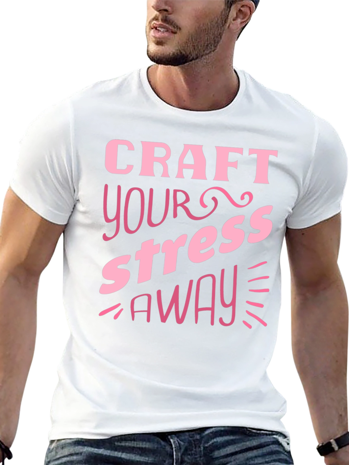 Craft Your Stress Away Graphic T-Shirt