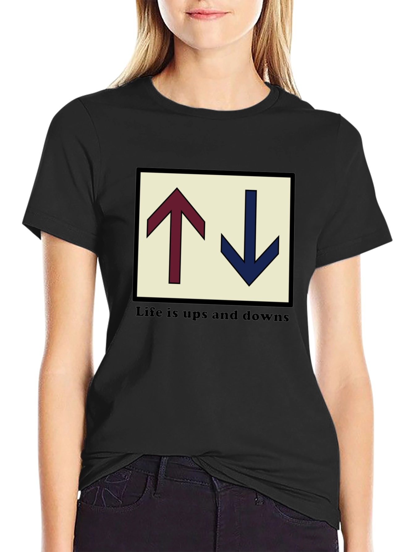 Life Ups and Downs Graphic Tee
