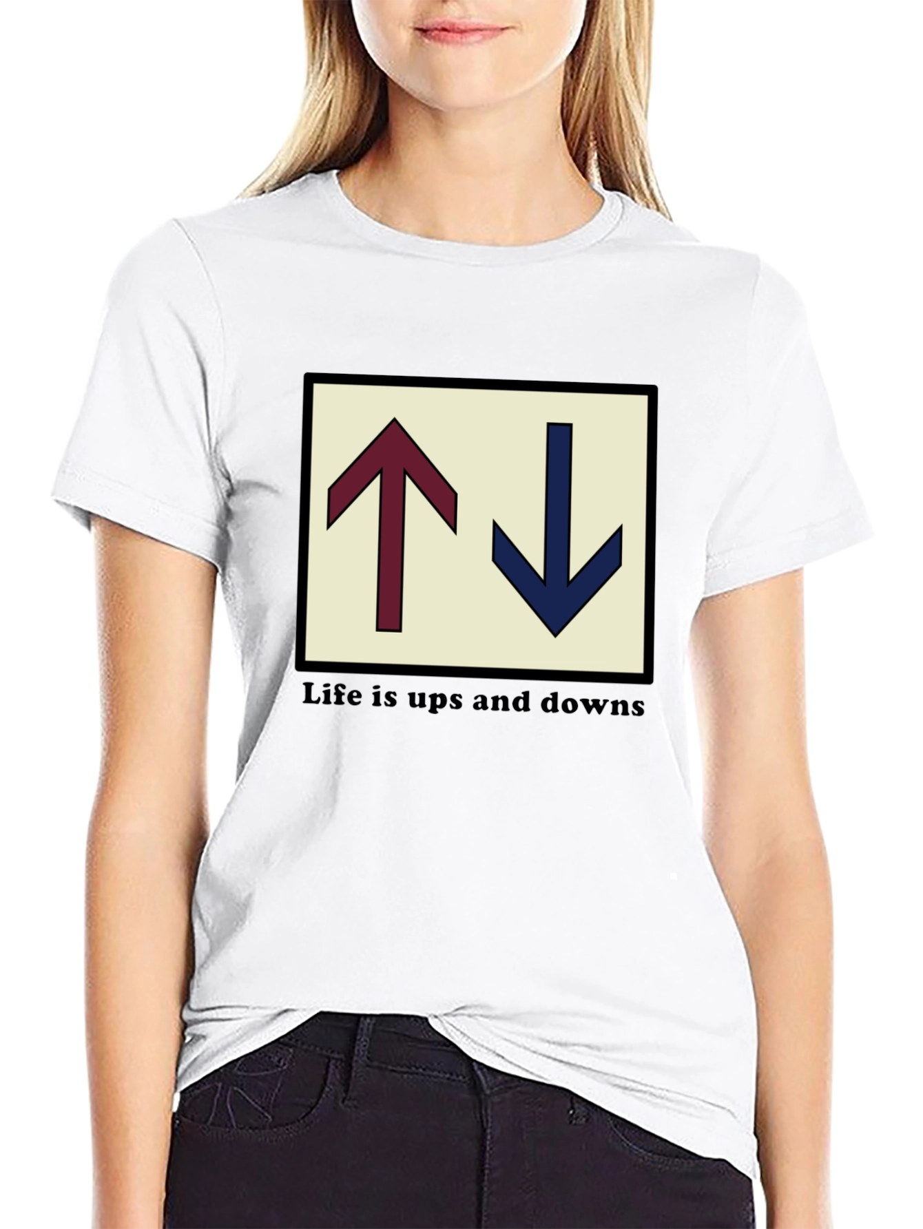 Life Ups and Downs Graphic Tee