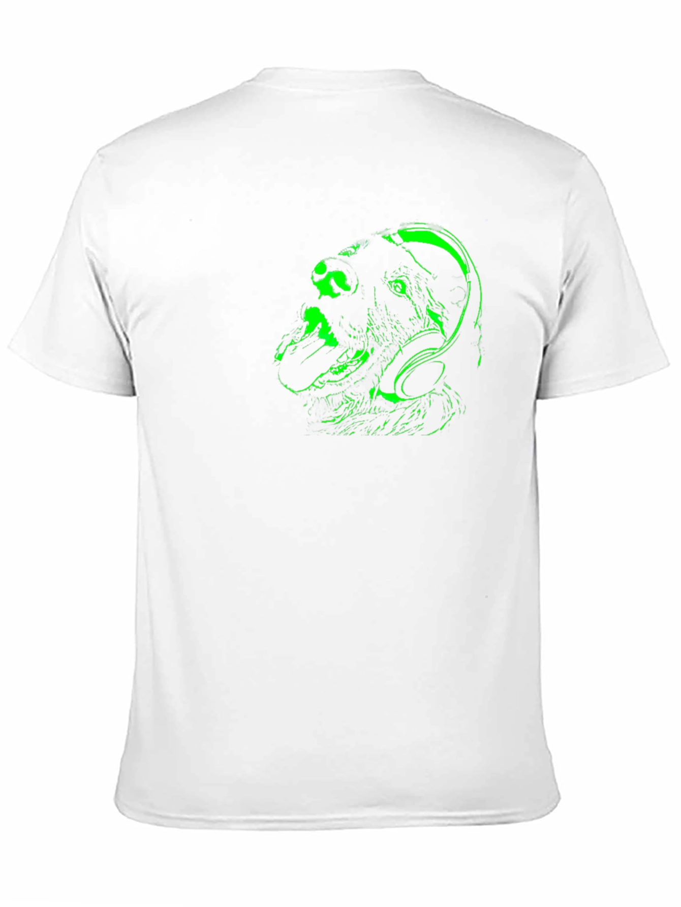Dog DJ Graphic Tee - Black T-Shirt