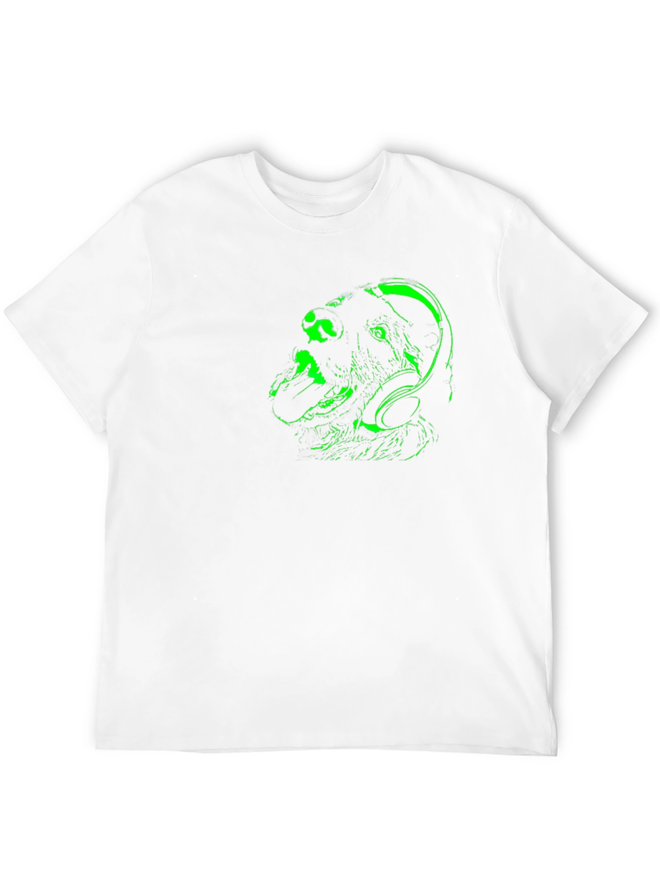 Dog DJ Graphic Tee - Black T-Shirt