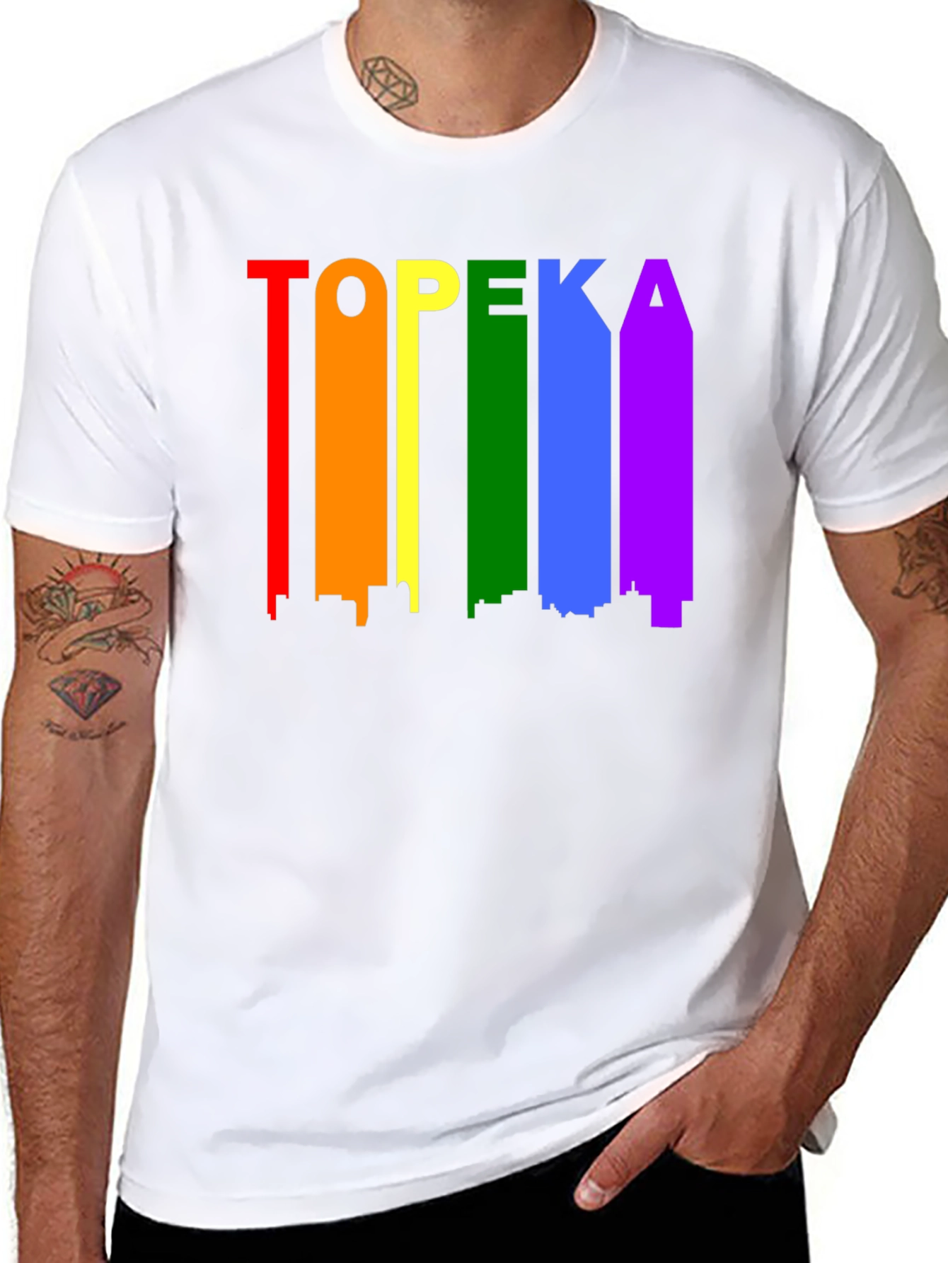 Topeka Pride Skyline T-Shirt