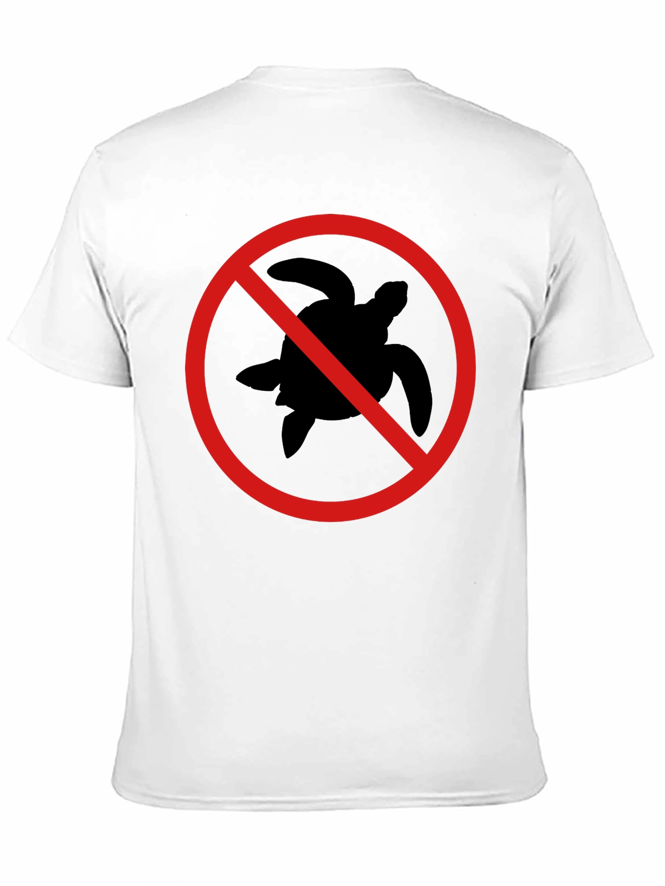 Black No Turtle T-Shirt