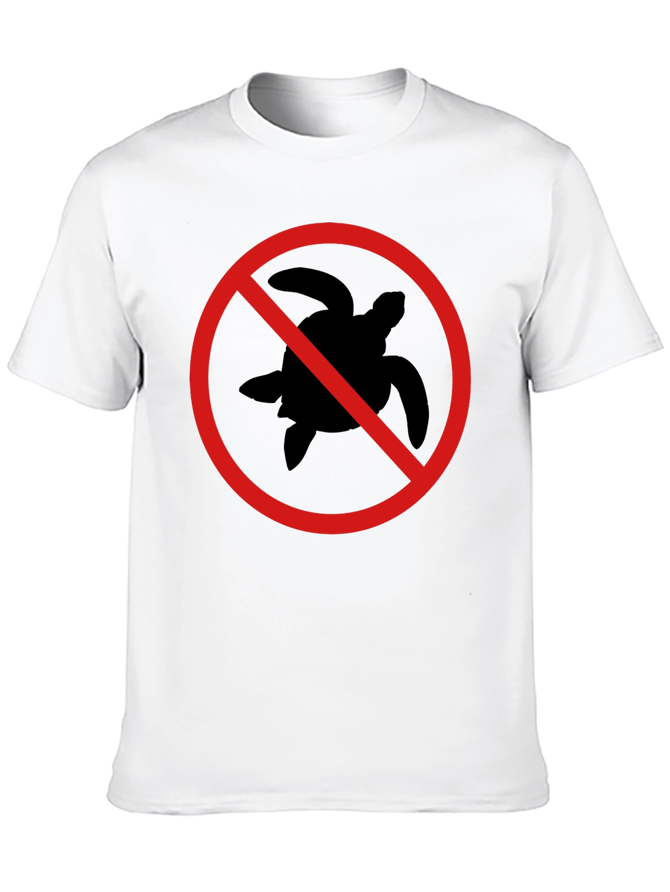 Black No Turtle T-Shirt