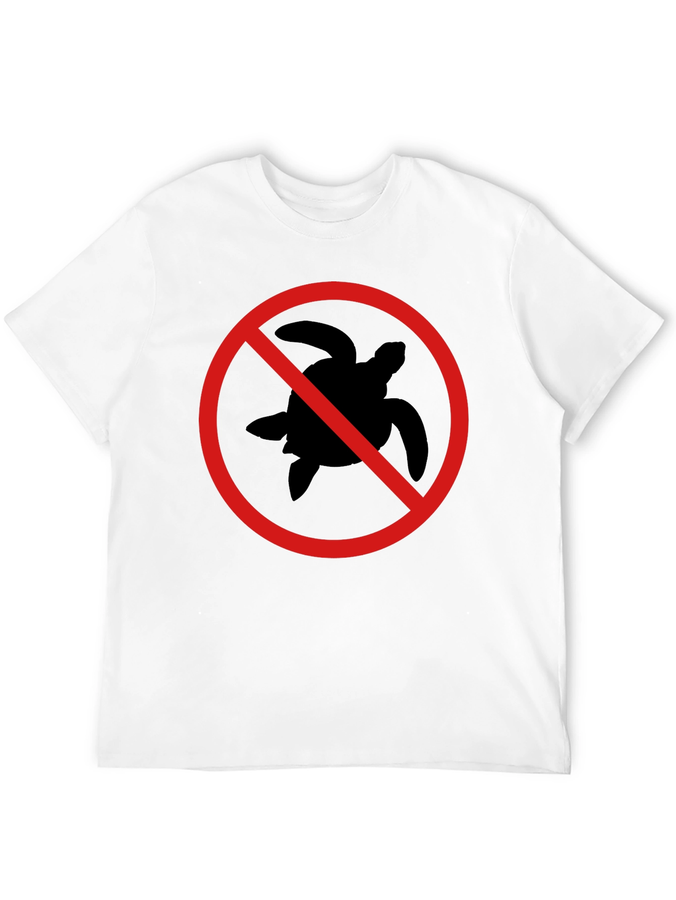 Black No Turtle T-Shirt