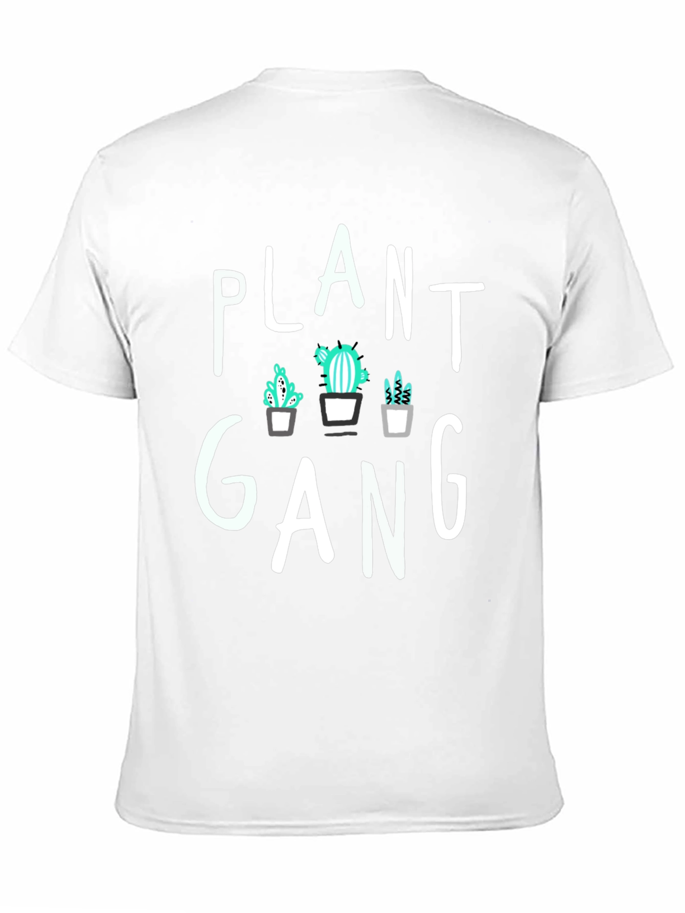 Plant Gang Graphic Tee - Trendy Cactus T-Shirt