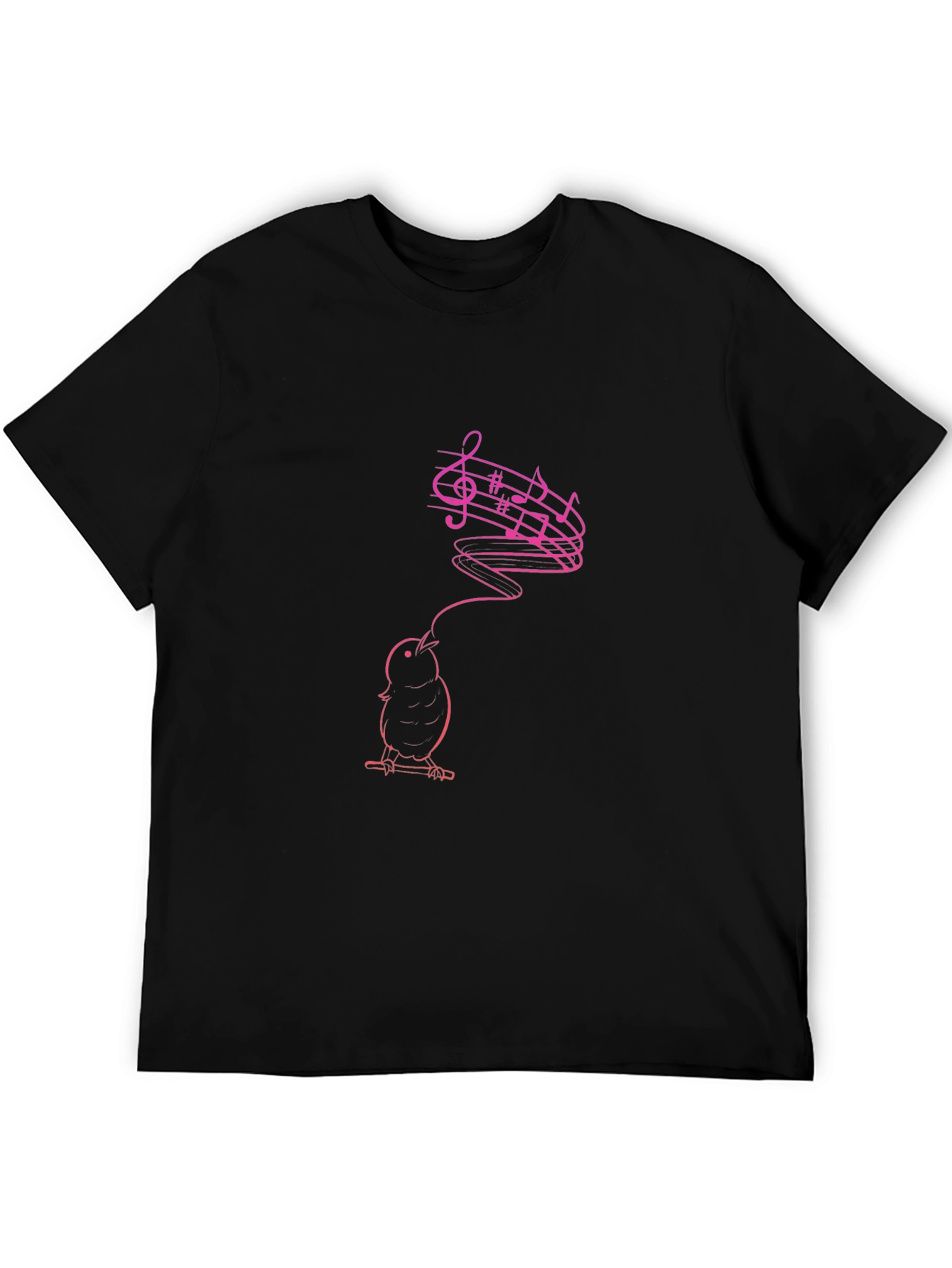 Singing Bird Graphic T-Shirt